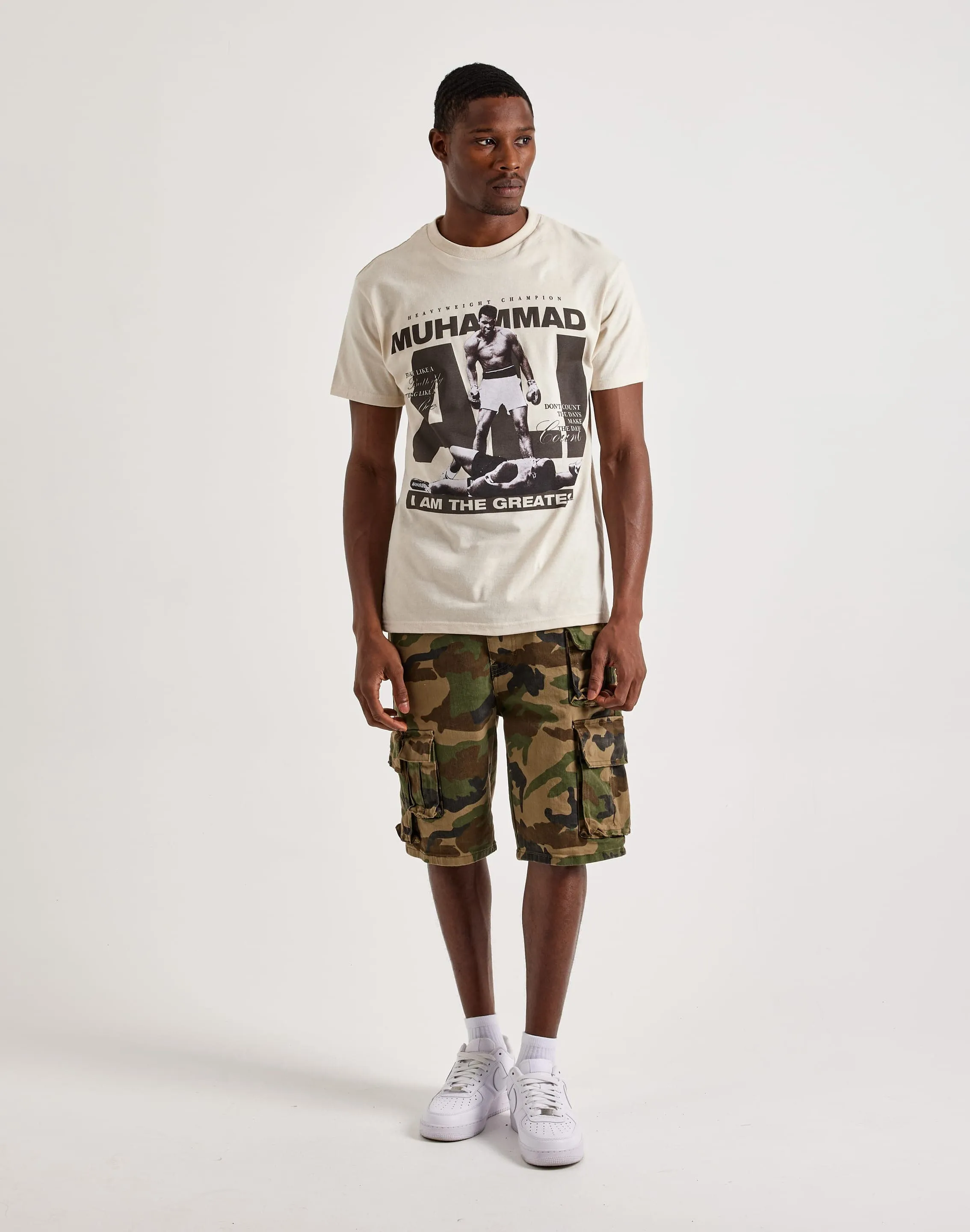 Star Fit WrinkleResistant American Classics Muhammad Ali Heavyweight Champ Tee