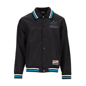 Model Edge Next Core Marlins Snap Front Jacket - Mens