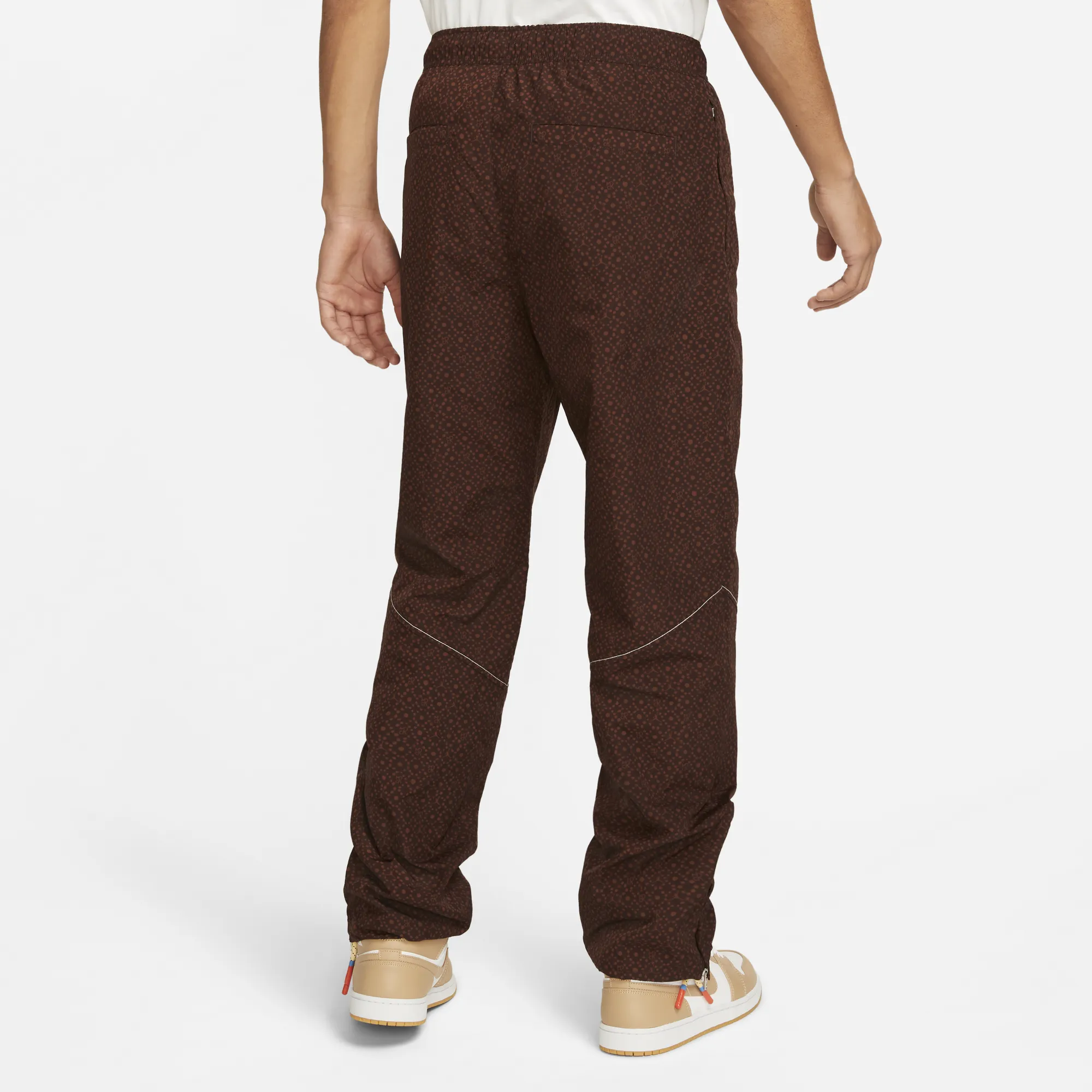 Tulle Soul MCR X AIR JORDAN WOVEN PANTS - CINNAMON