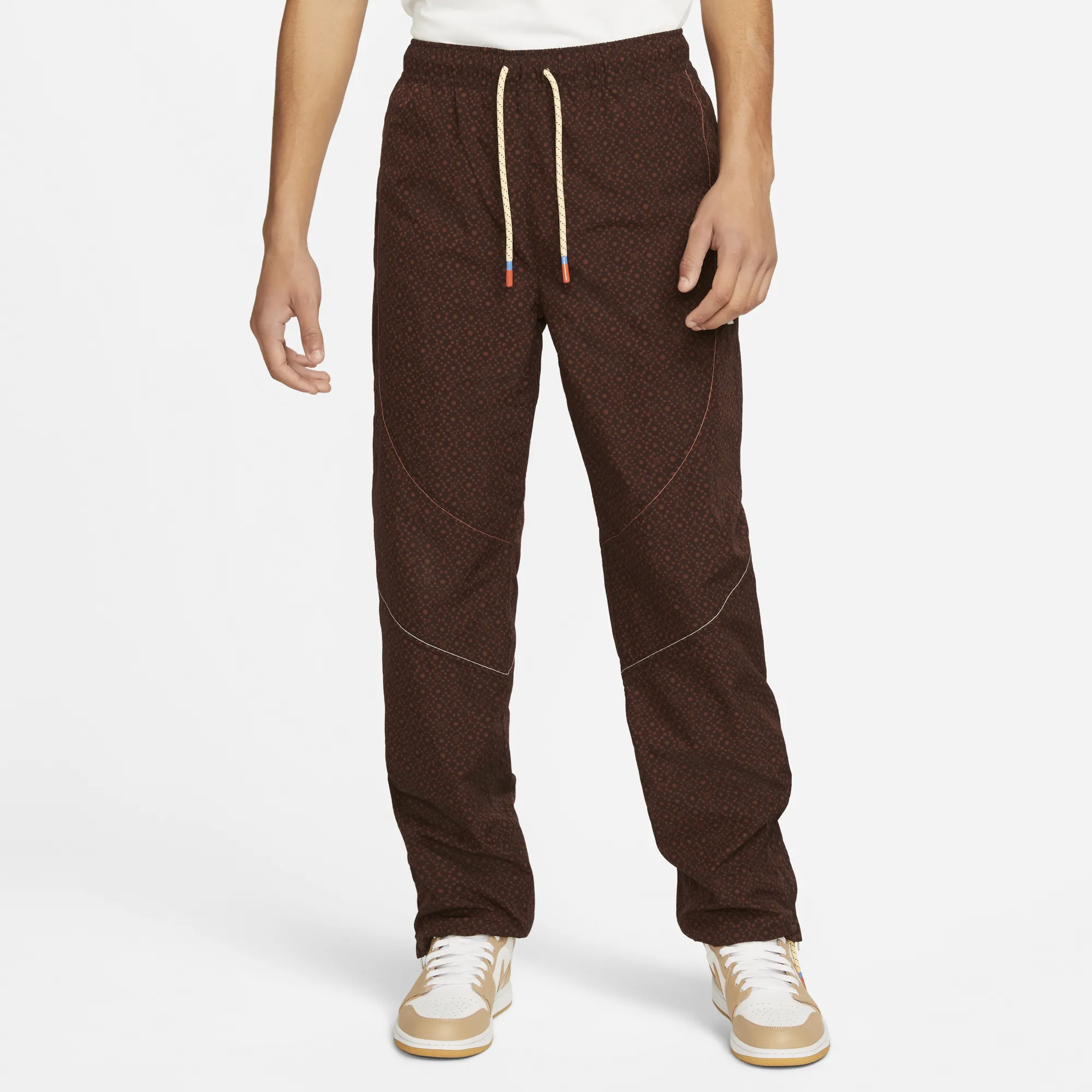Easy Go MCR X AIR JORDAN WOVEN PANTS - CINNAMON