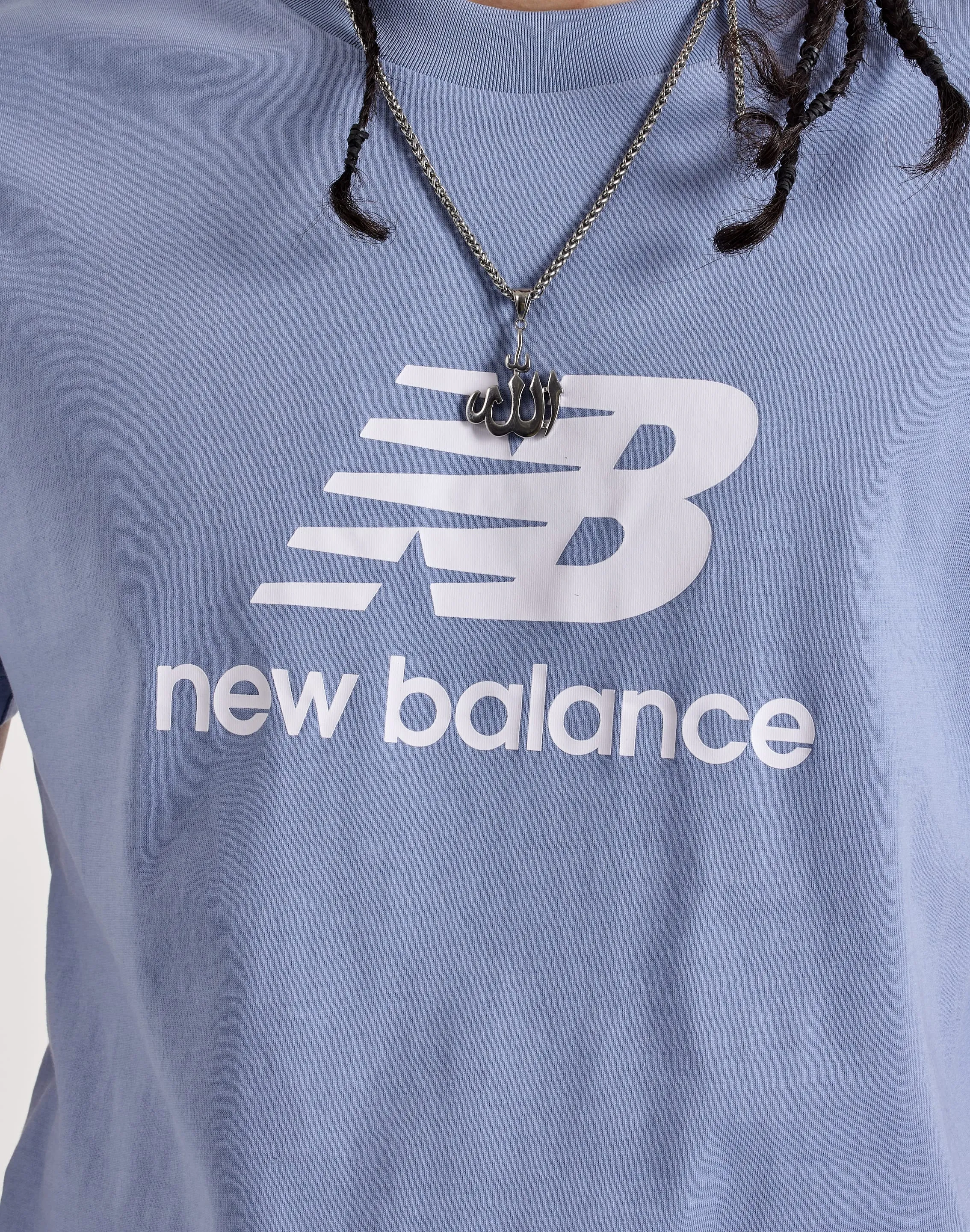 Tight Core New Balance Essentials Stacked Logo Tee