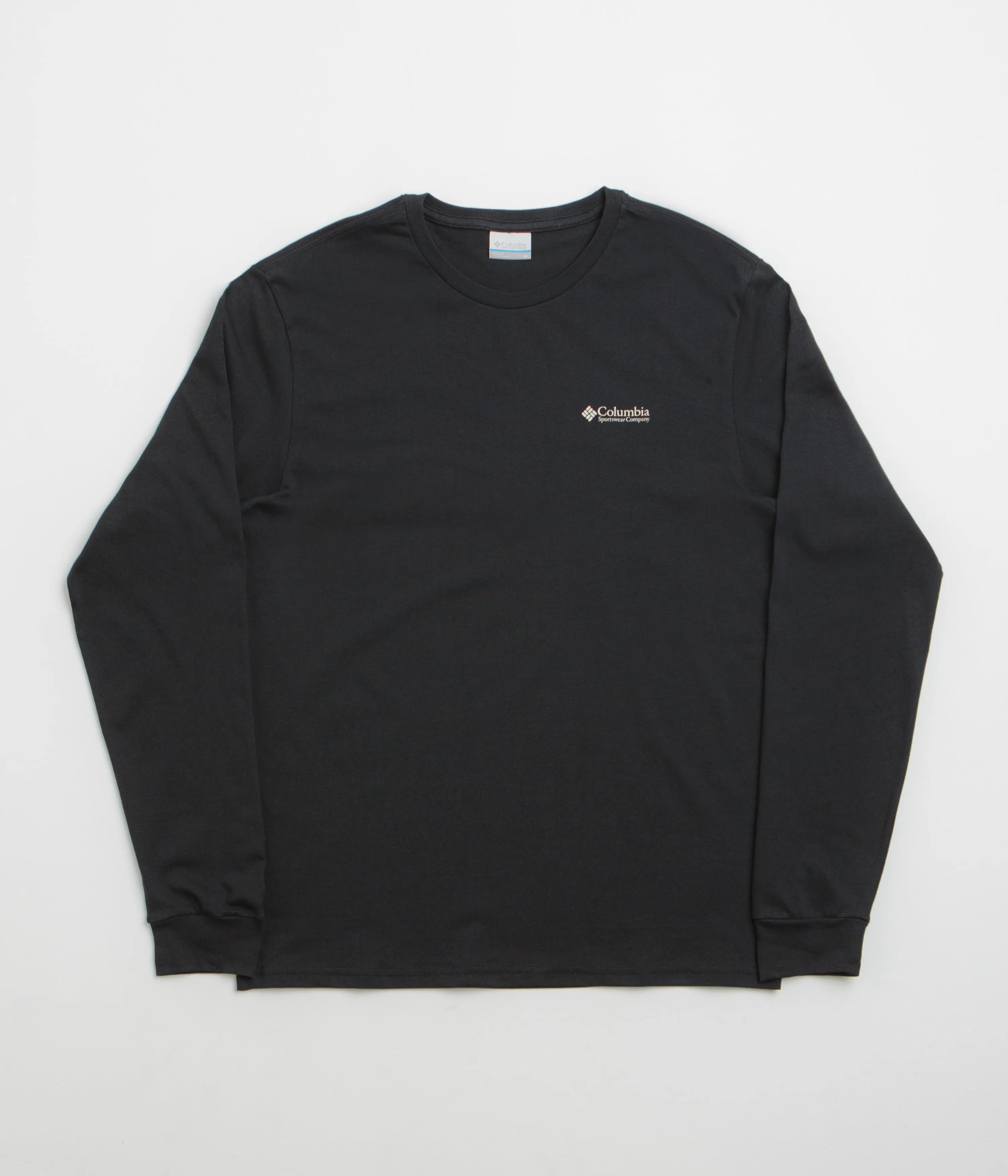 jewelry Columbia Explorers Canyon Long Sleeve T-Shirt - Black / Branded Blanket