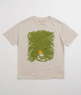 Mollusk Grow T-Shirt - Fog Mid-waisted