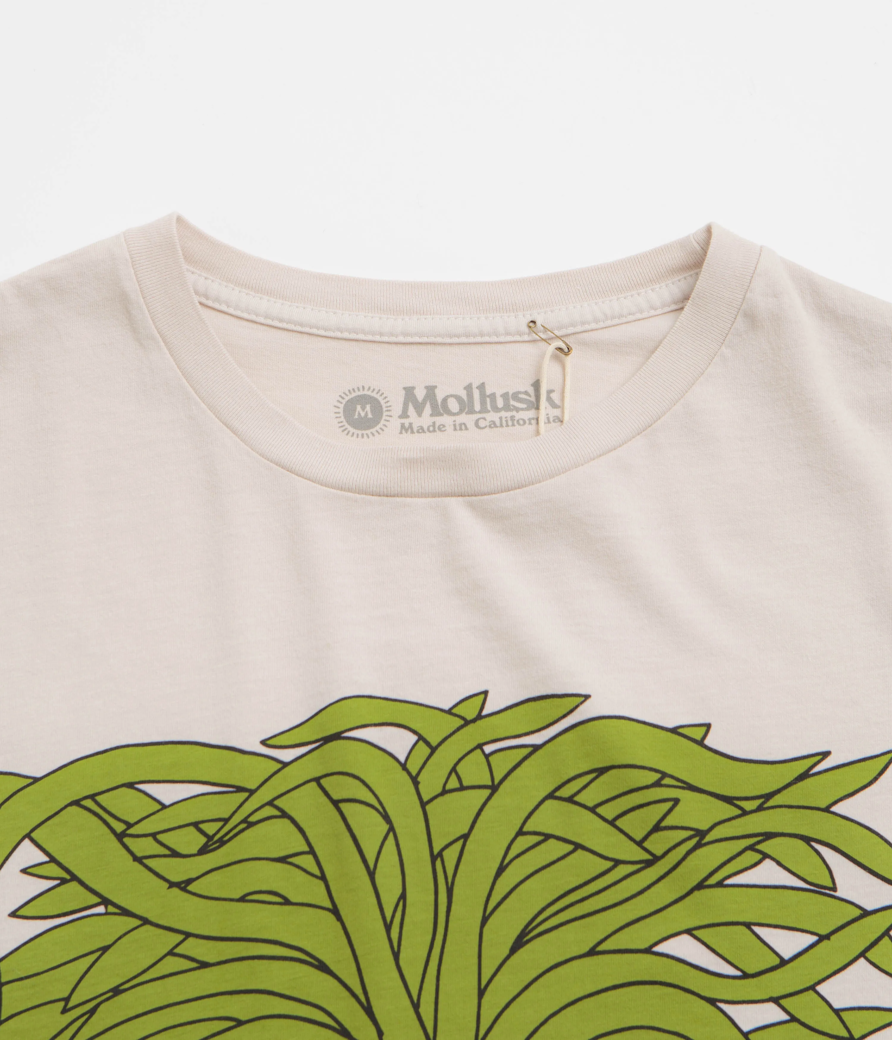 Mollusk Grow T-Shirt - Fog Female design