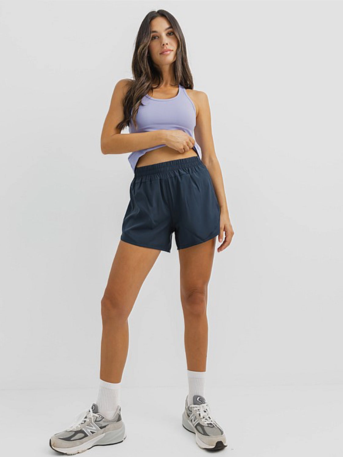 Stain Repellent Treatment Handmade Taylor Run Short In Shadow