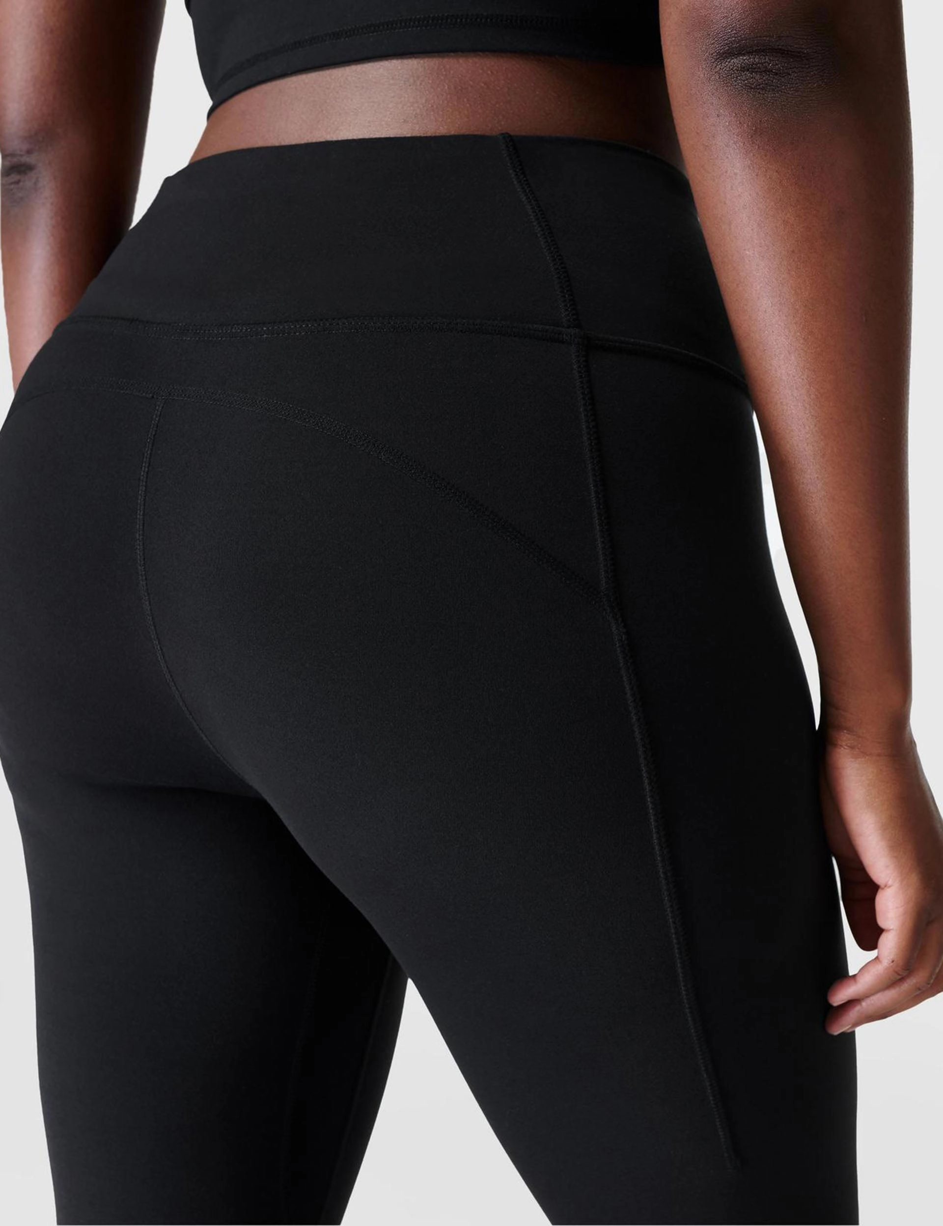 Camping Gear Postpartum Fit Super Soft Yoga Leggings - Black