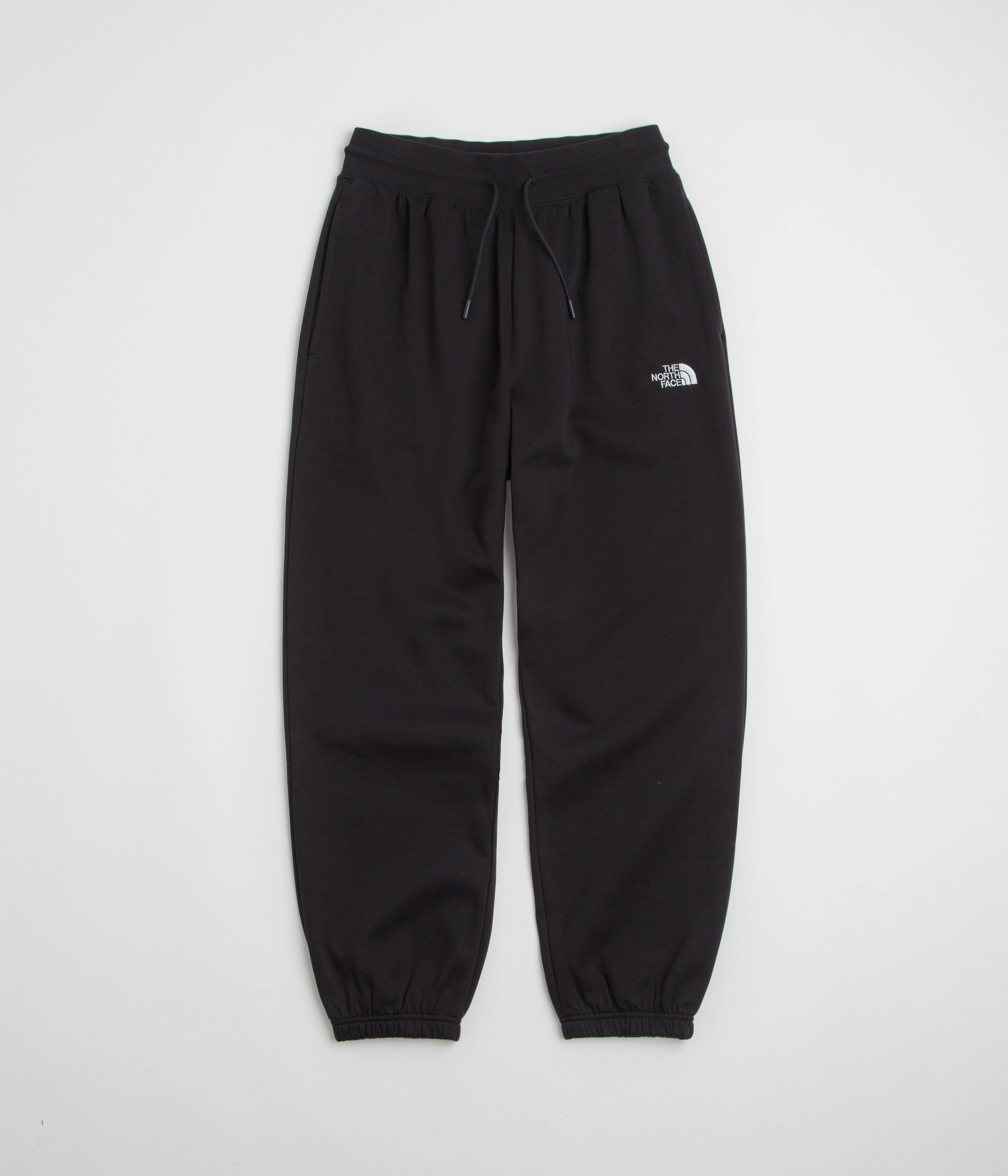 DurableHemline FlexFoldWaistband The North Face Essential Relaxed Straight Sweatpants - TNF Black