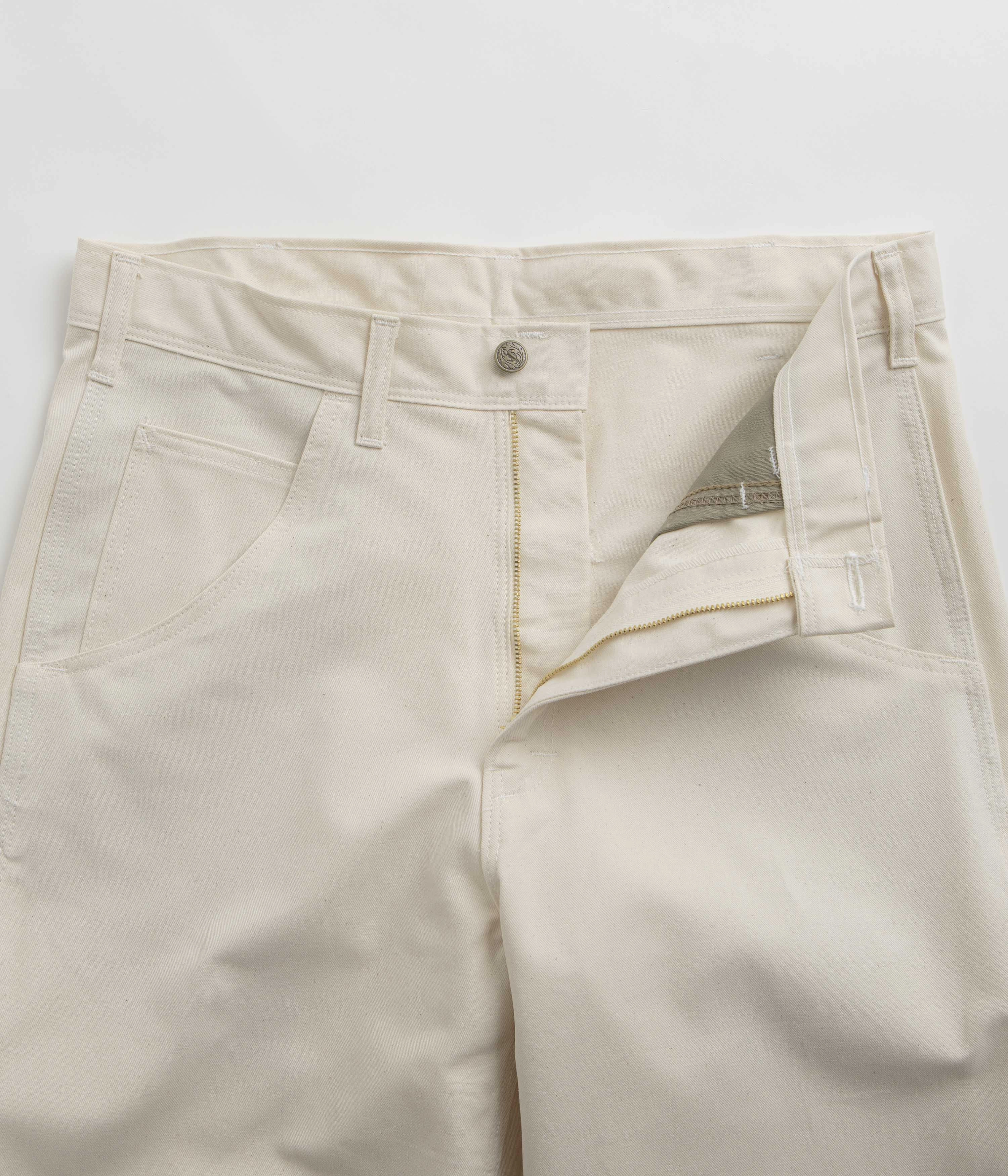 ErgonomicArticulatedDesign Breathable mesh Stan Ray Big Job Painter Pants - Natural Drill