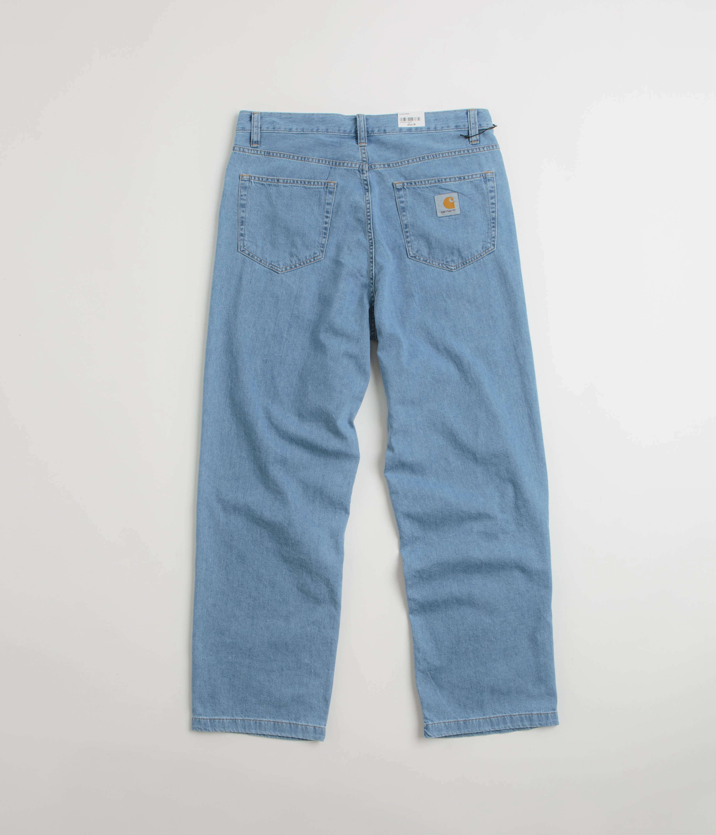 Comfort Cushioning Moisture Lock Technology Carhartt Lucas Pants - Blue Bleached