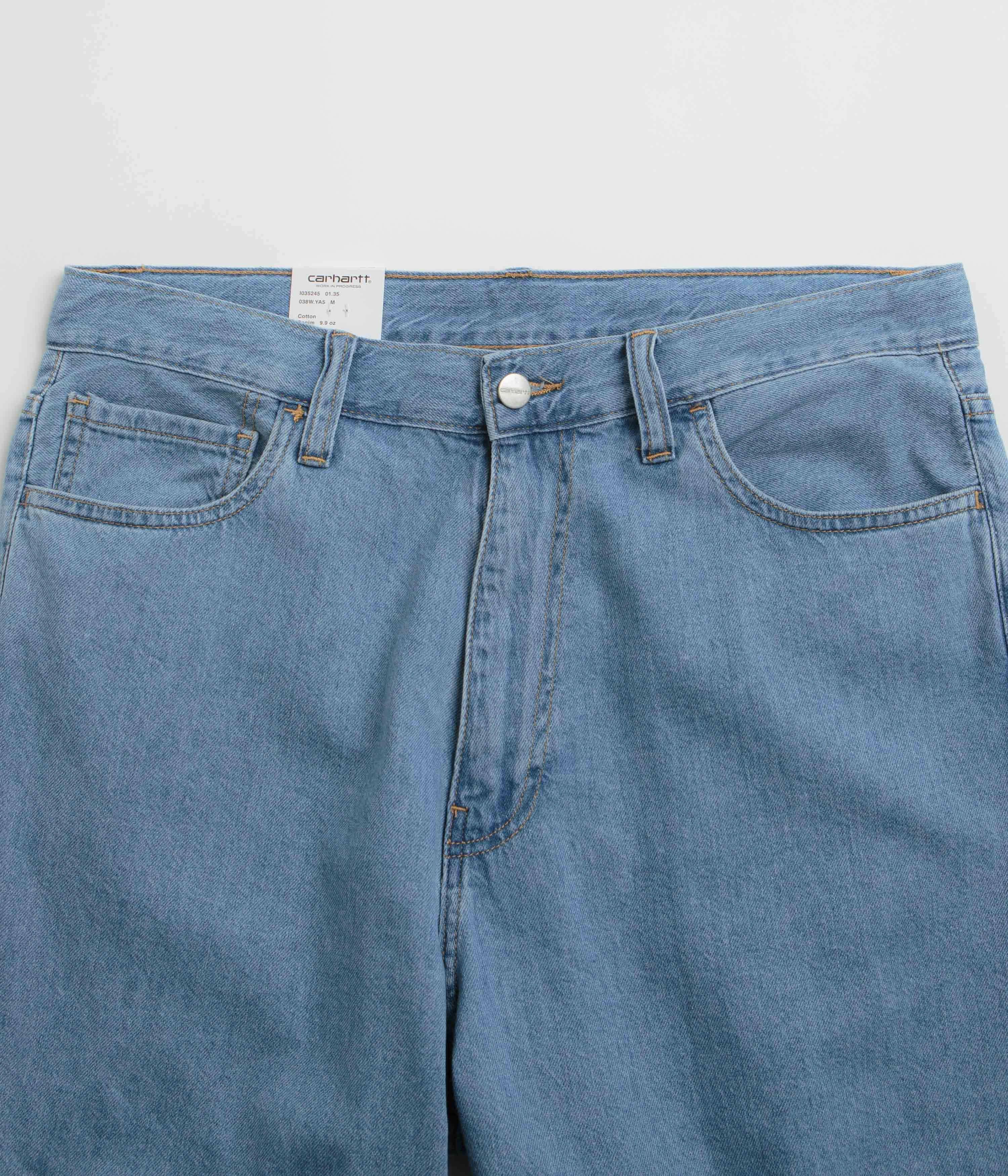 Carhartt Lucas Pants - Blue Bleached Abrasion resistant QuickDryTechnology