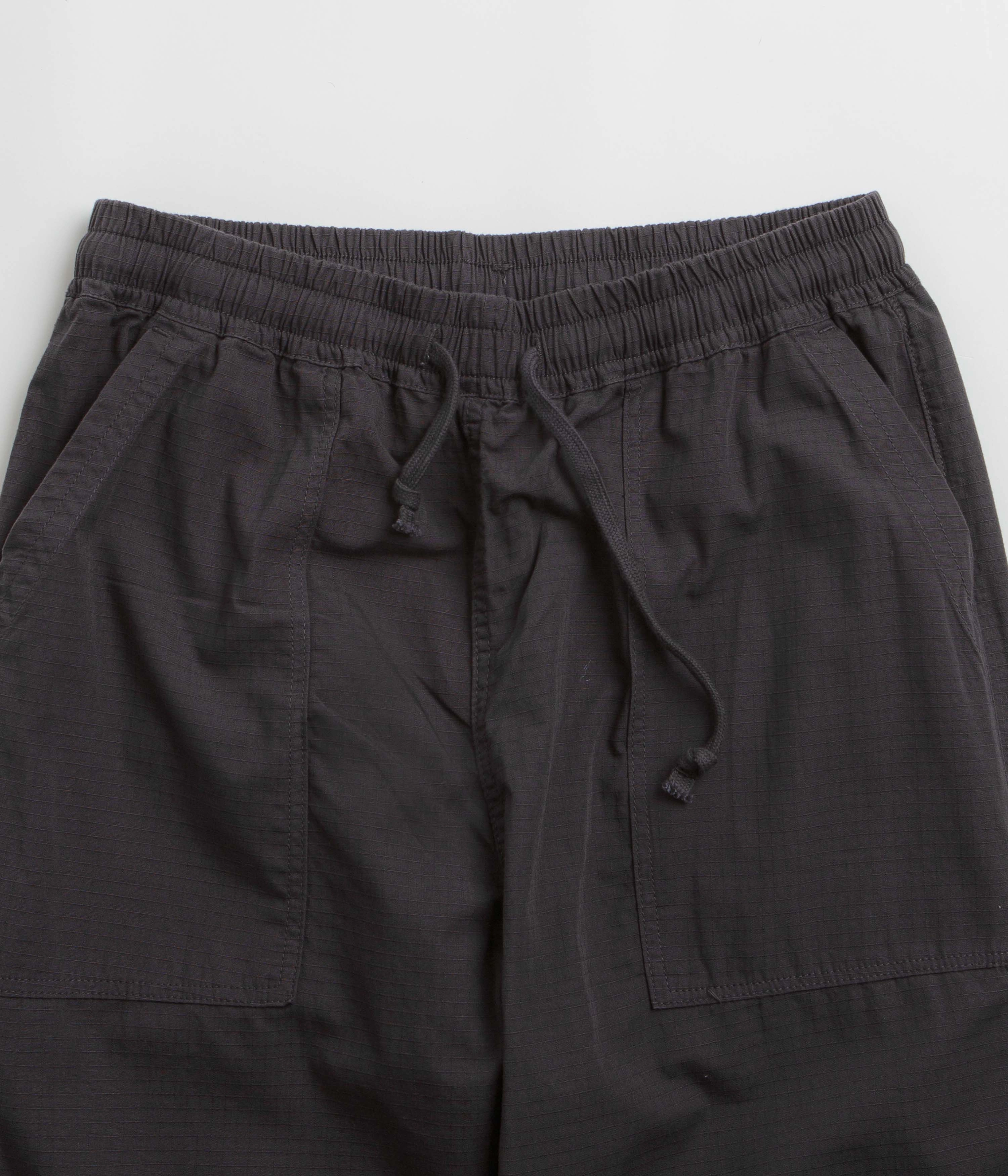 Service Works Ripstop Chef Pants - Washed Black Flexible Knee Articulation StretchFabric