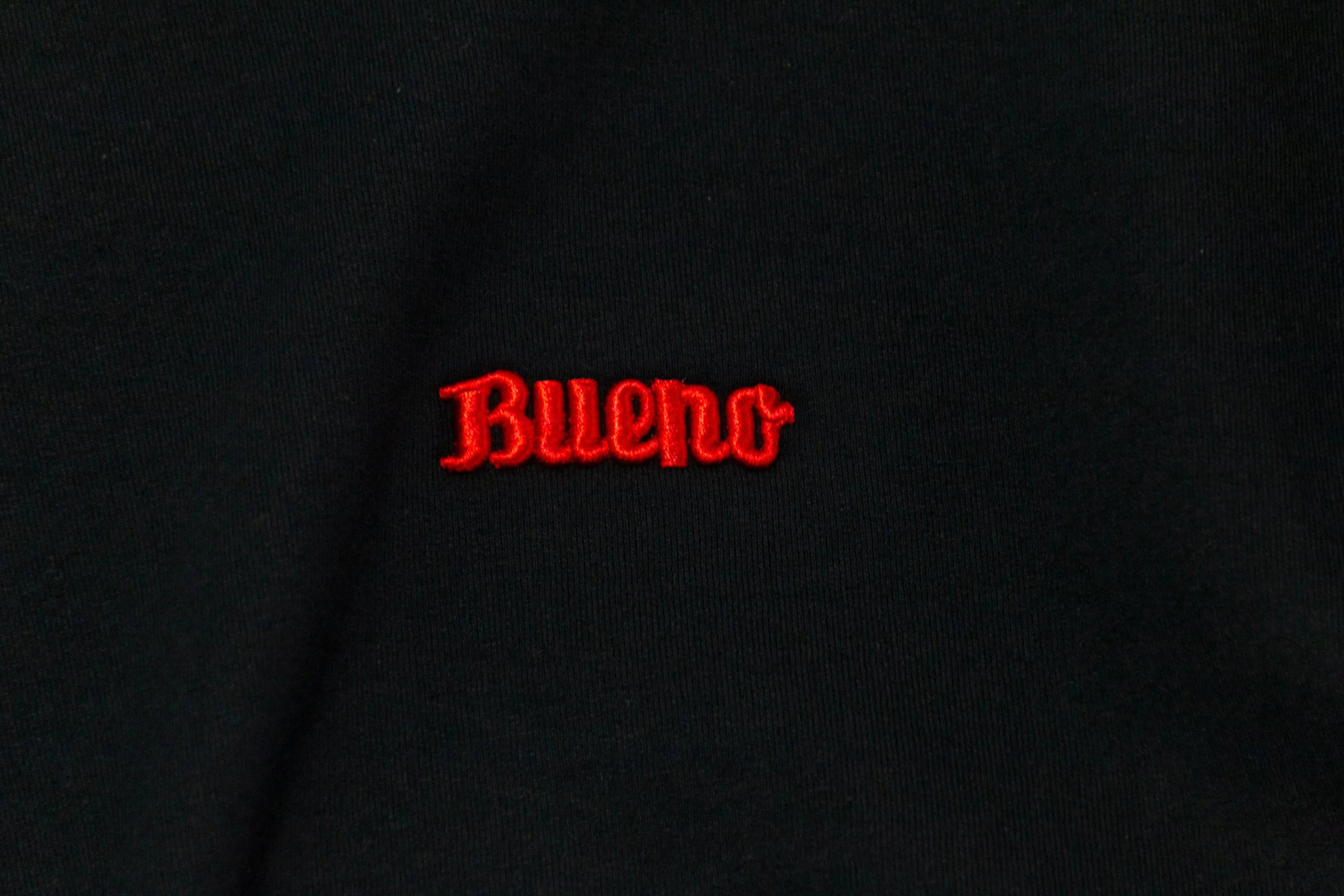 Bueno - Virgin Mary CrewNeck (Black) Cozy Vibe Saga Fit