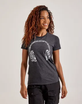 AbrasionFree Edging AbrasionResistantClothing LA Pop Art Music Notes Headphones Tee