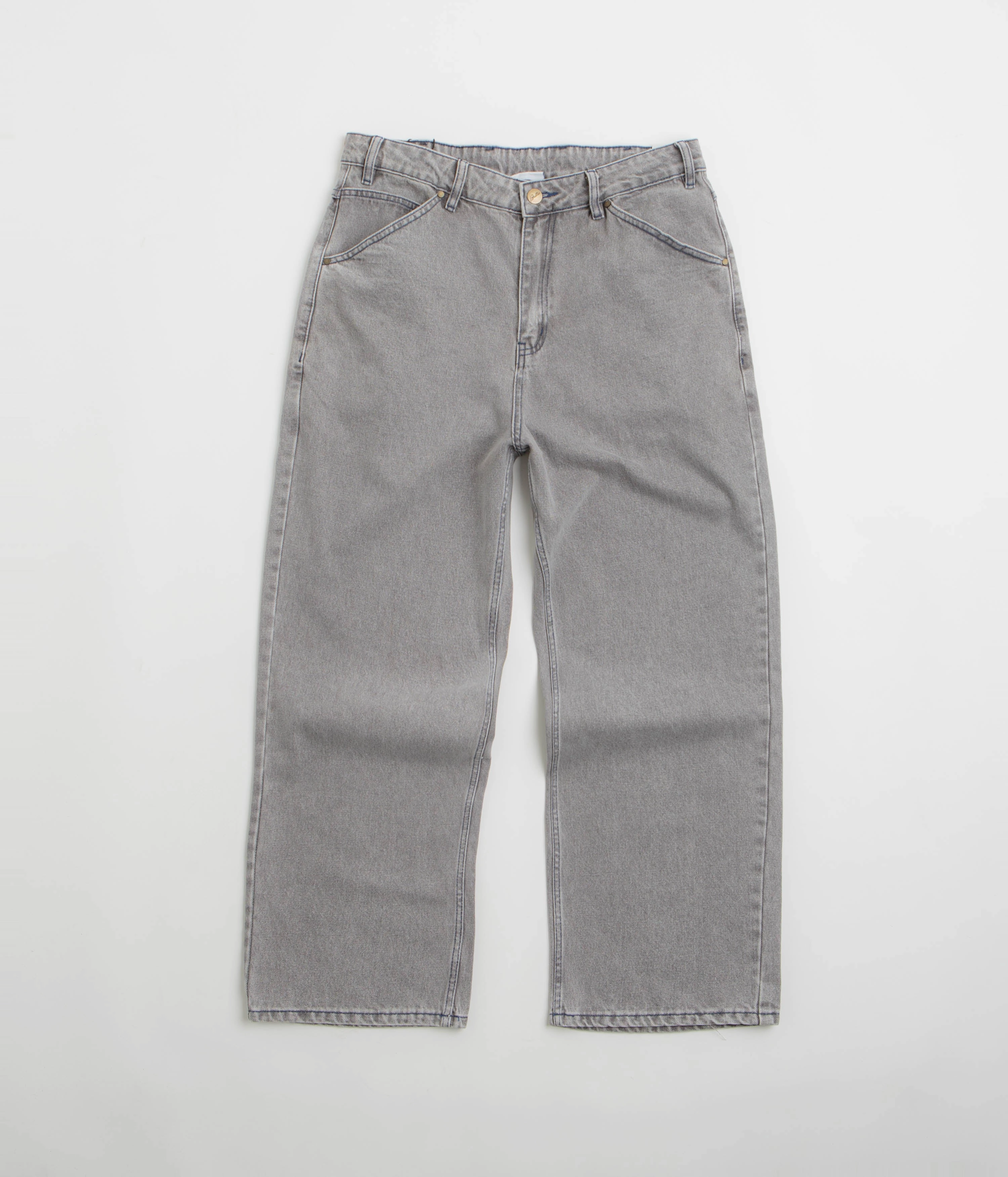 All Season Water resistant coating Butter Goods Encounter Jeans - Washed Soft Grey