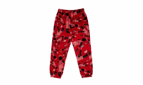 Run Glow Snug fit W J BRKLN Fleece Pant "Red"