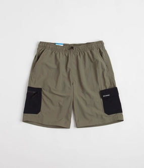 Fitness Ready adventure apparel Columbia Summerdry Brief 9" Shorts - Stone Green