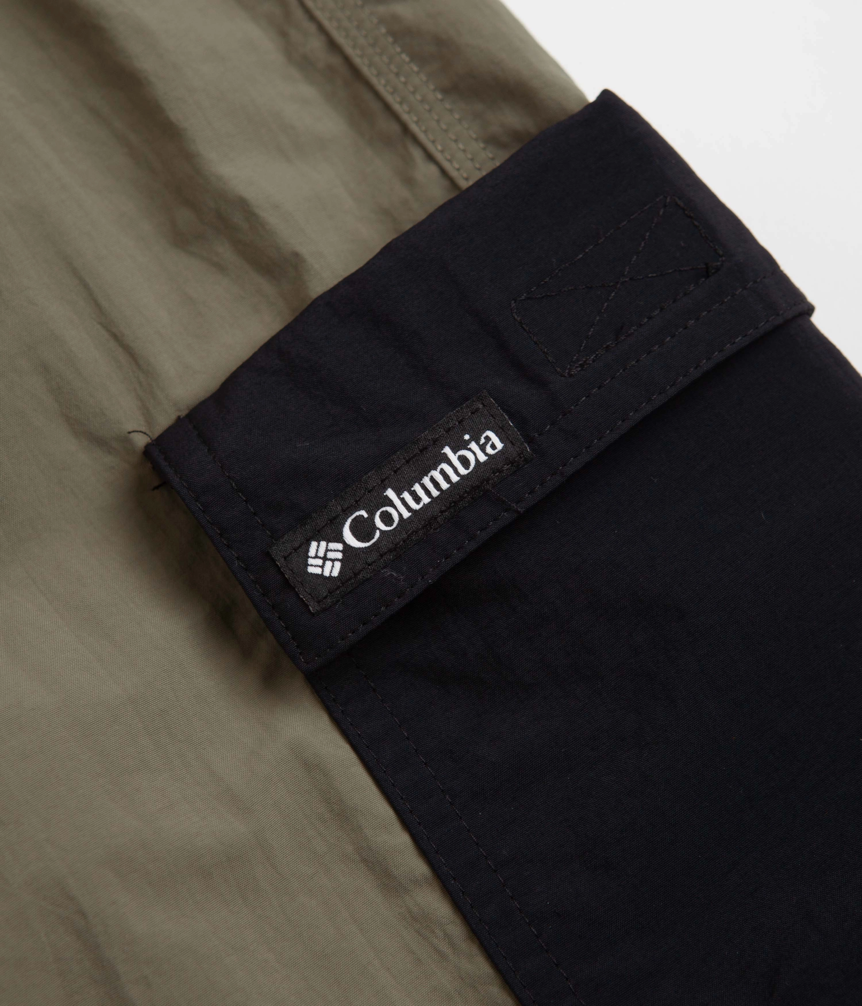 Frictionless Movement Columbia Summerdry Brief 9" Shorts - Stone Green