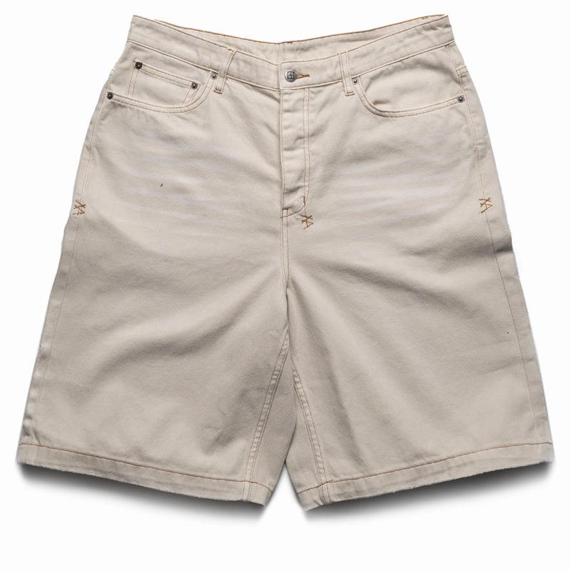 Ksubi Maxx Denim Short - Ivory Airy Touch