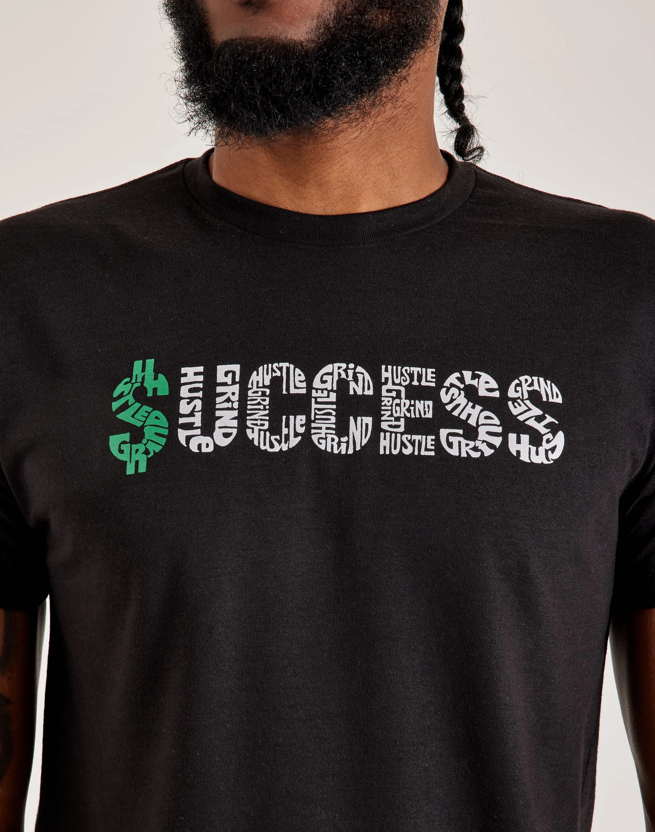 LA Pop Art Word Art Success Tee NonRestrictive Design