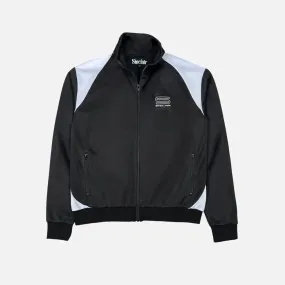 TECH LOGO TRACK JACKET - BLACK / WHITE CompressionEnhanced Star Light