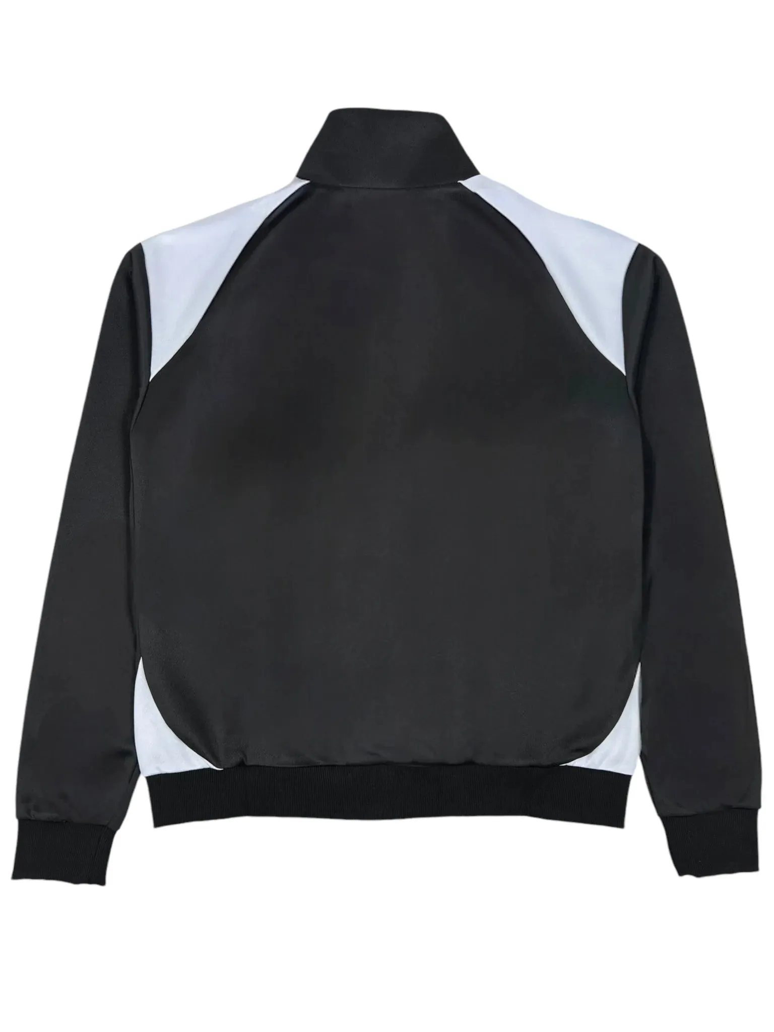 TECH LOGO TRACK JACKET - BLACK / WHITE Ventilated Back Panel