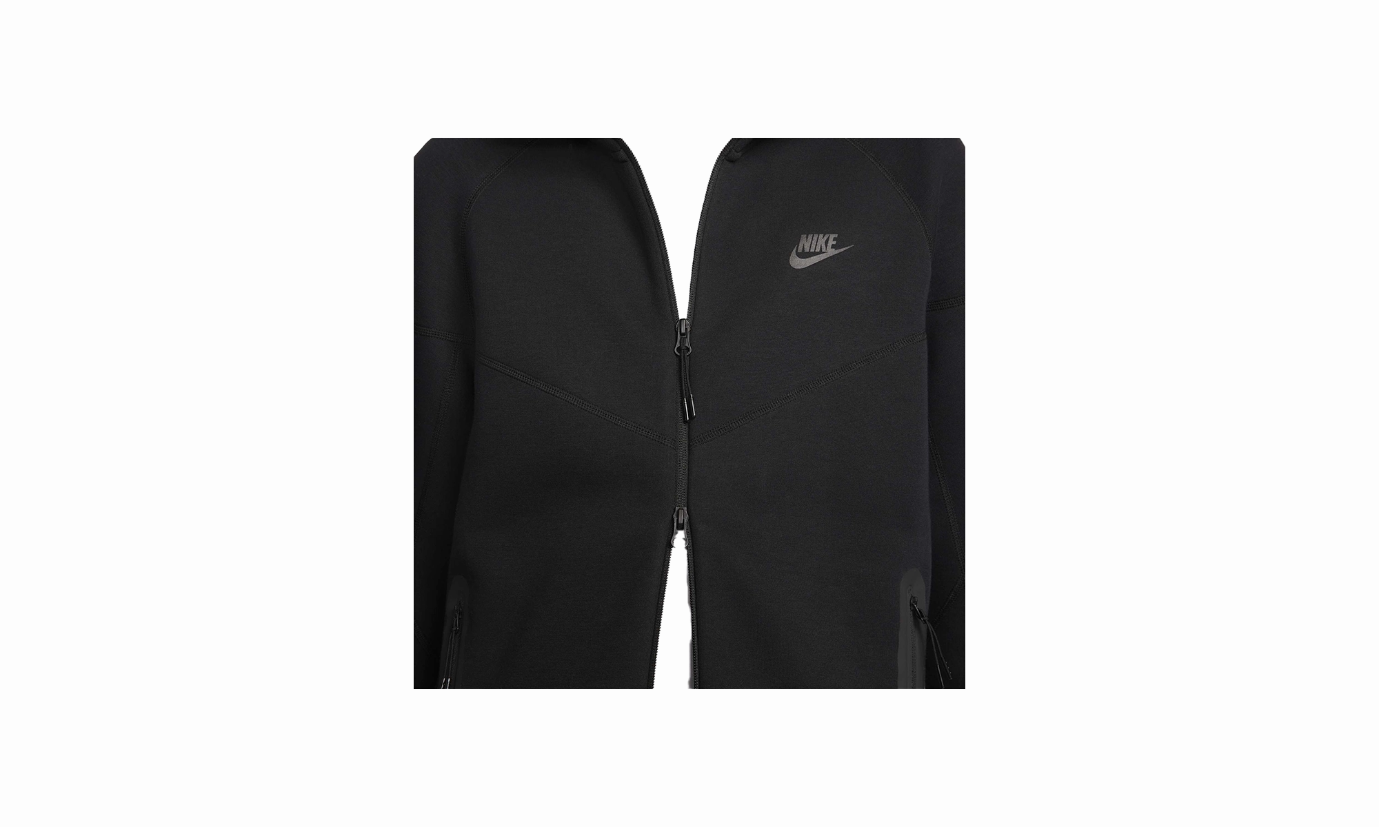Tech Fleece Windrunner Full-Zip Hoodie "Black"