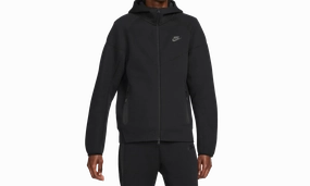 Tech Fleece Windrunner Full-Zip Hoodie "Black"