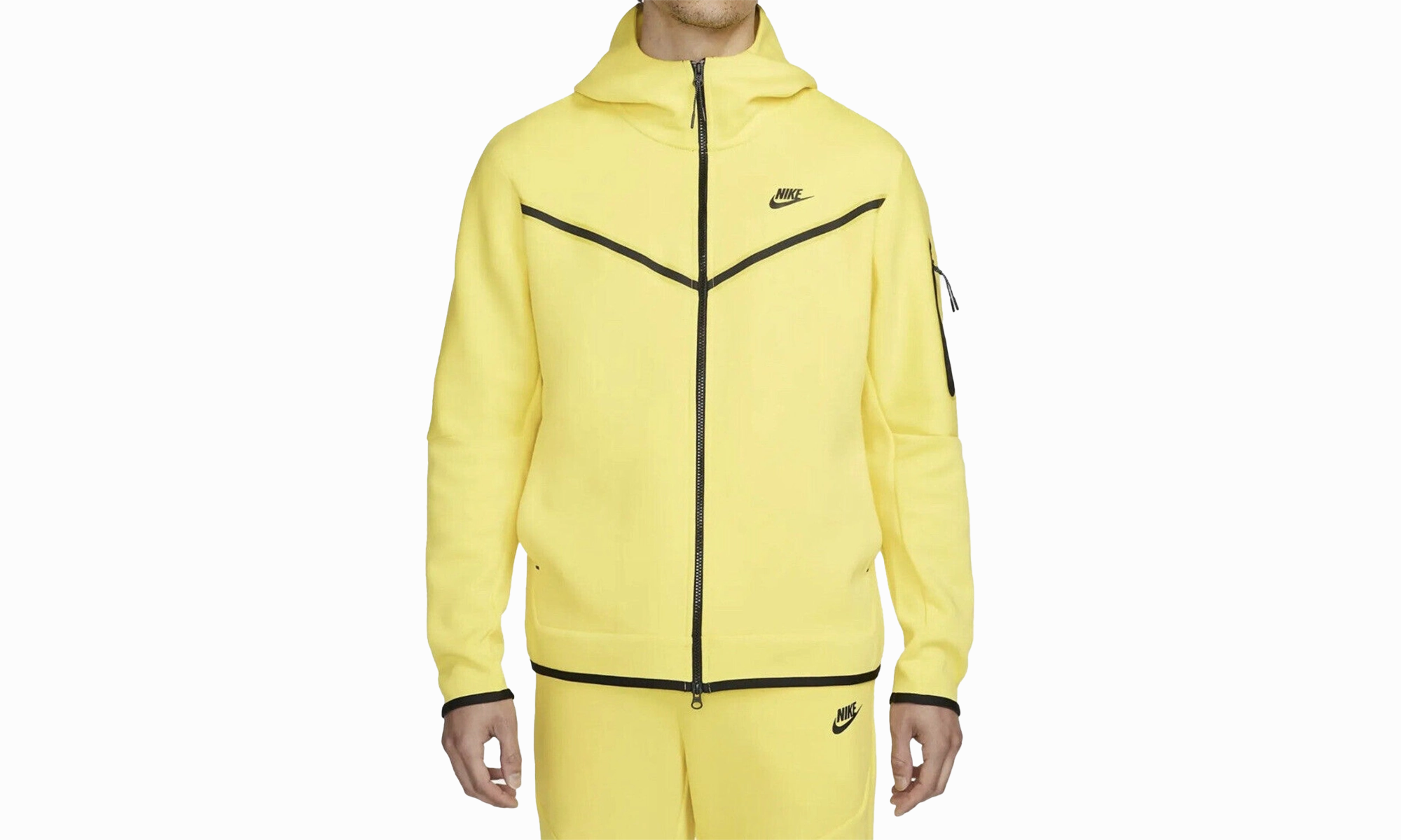 Tech Fleece Windrunner Hoodie "Yellow Strike"