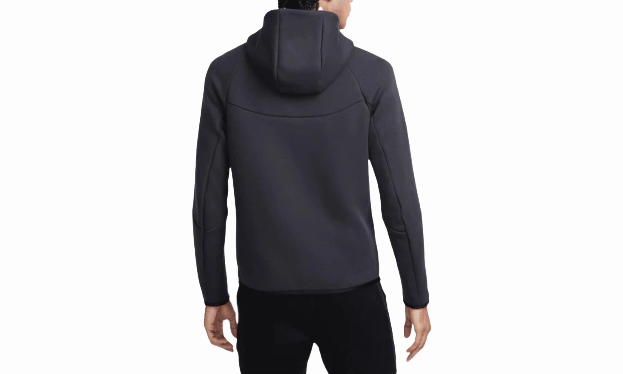Tech Men's Full-zip Windrunner Hoodie Mens Style "BLACK/ANTHRACITE"