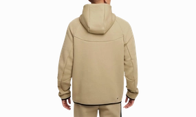 Tech Men's Full-zip Windrunner Hoodie Mens Style "Neutral Olive/Black"