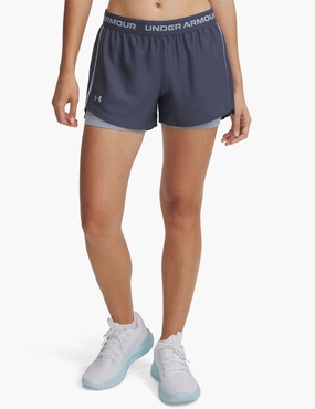 Weightless Travel Design kids' style Tech Play Up 2-in-1 Shorts - Downpour Grey/Harbour Blue