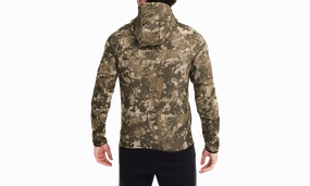 Tech Windrunner Fleece Full-zip Hoodie "Black"