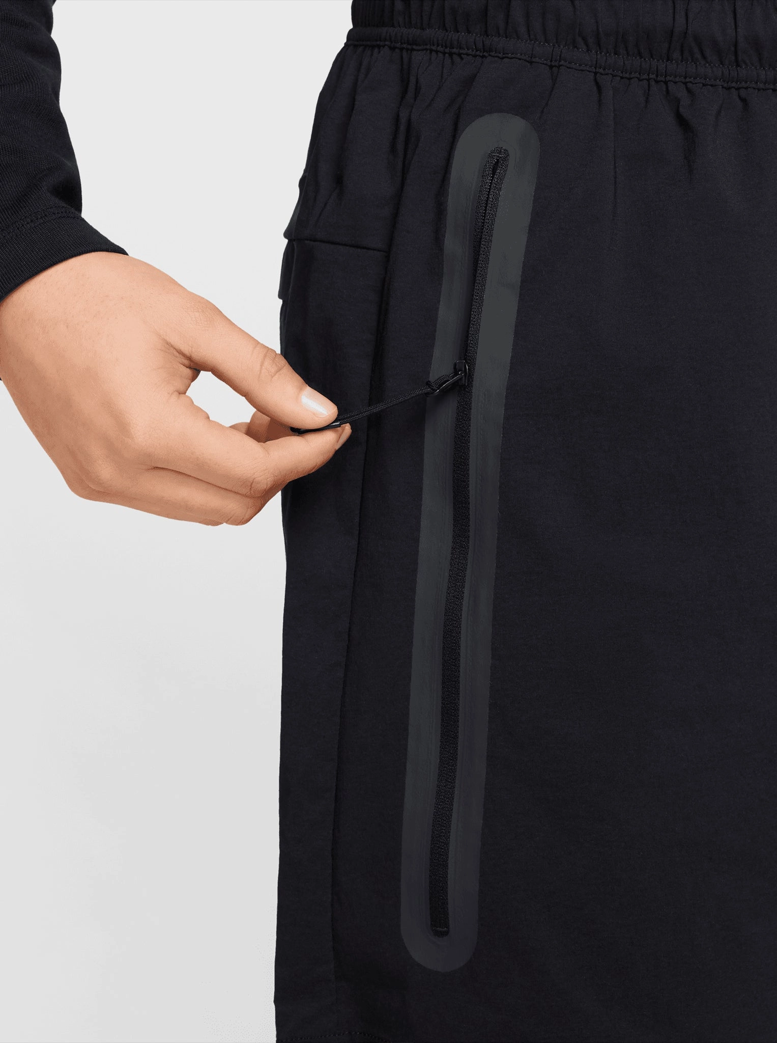 media industry Tech Woven Shorts