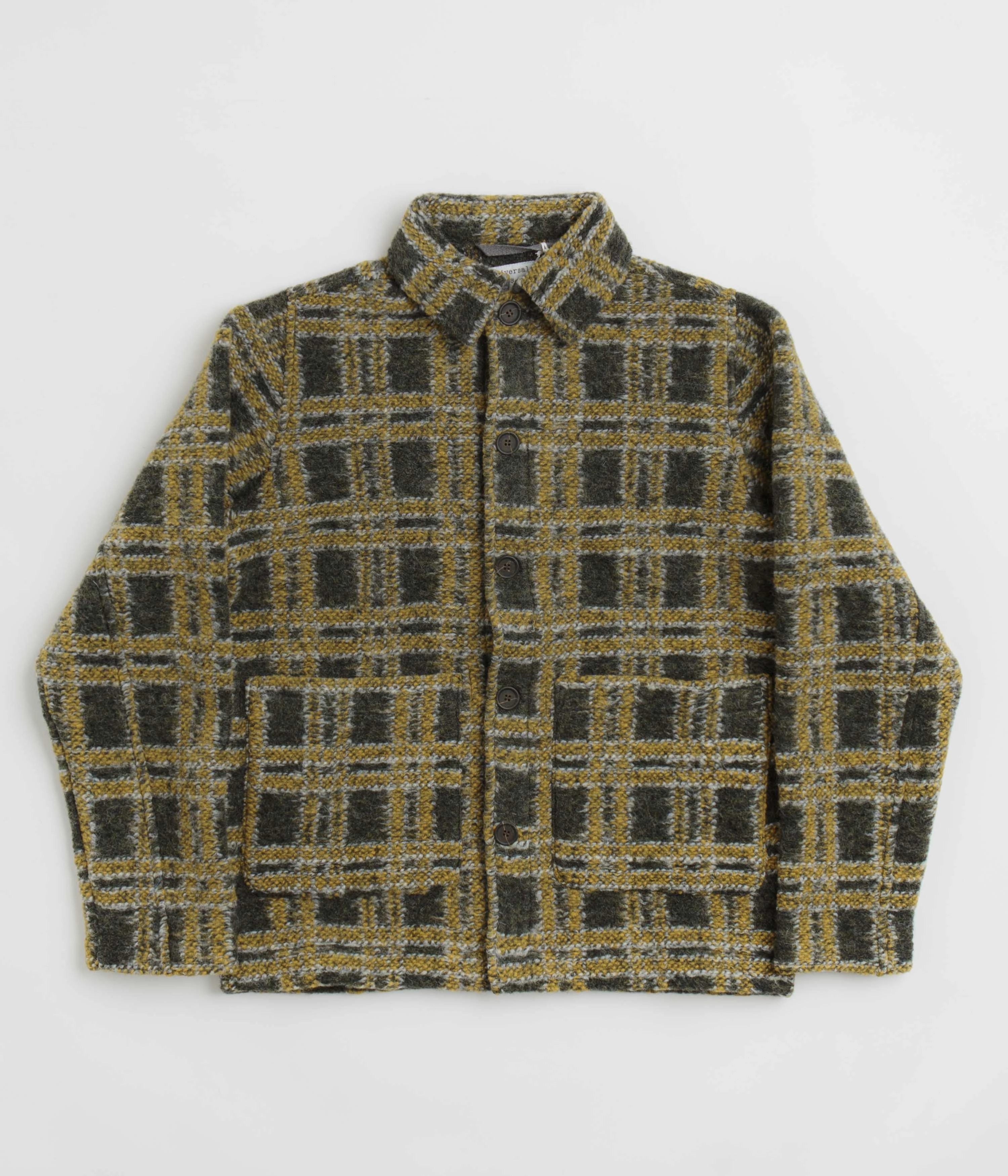 Universal Works Field Jacket - Grey Network