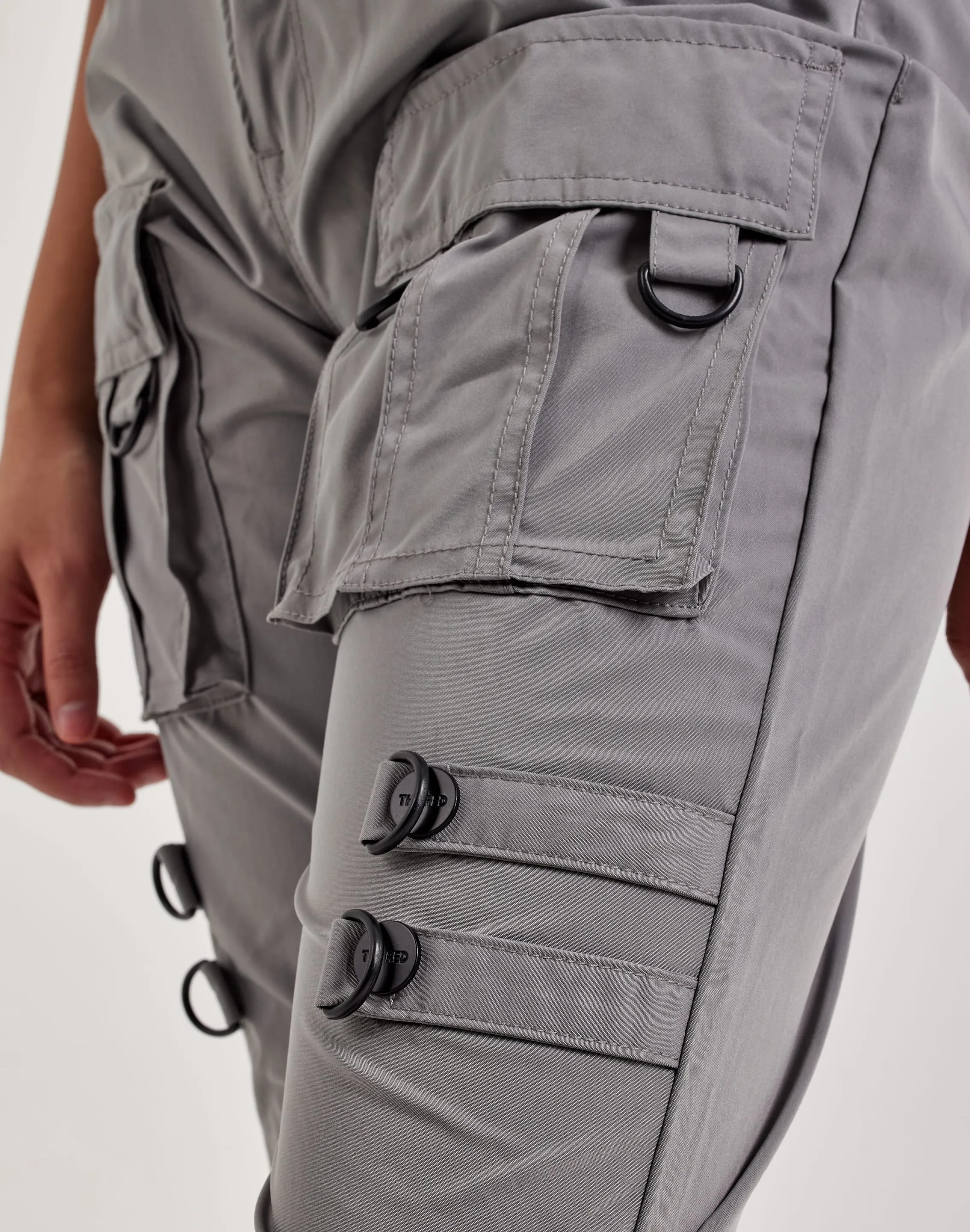 Smoke Rise High-Rise Nylon Pants Epic Glow Handmade Fit