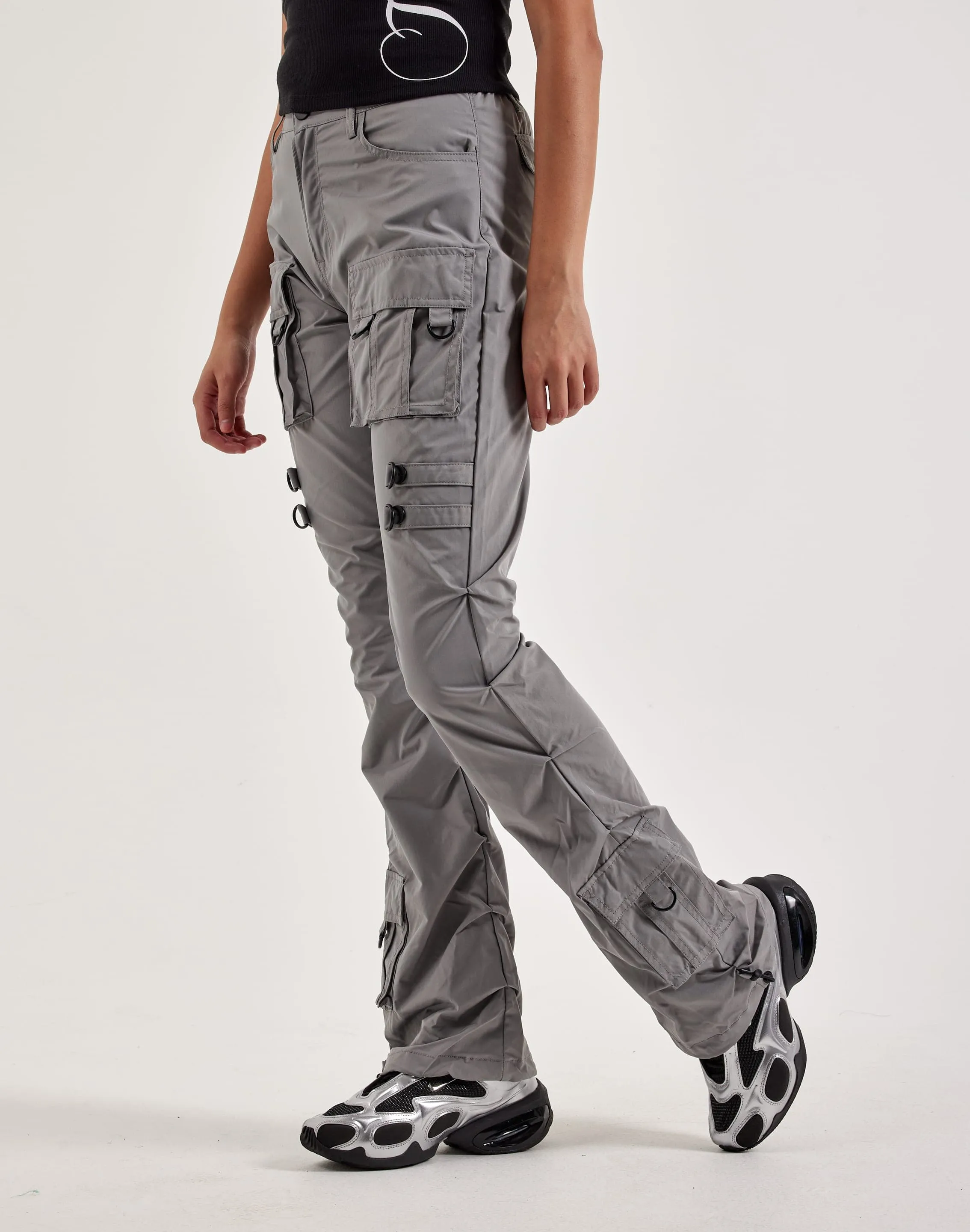 Smoke Rise High-Rise Nylon Pants LightweightMaterial