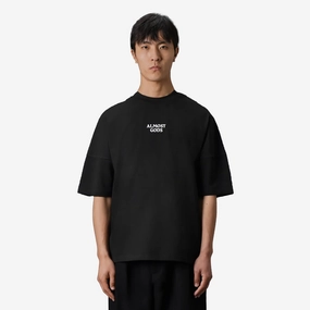Fall Mood ALMOST GODS | ALMOST GODS LOGO TEE { BLACK