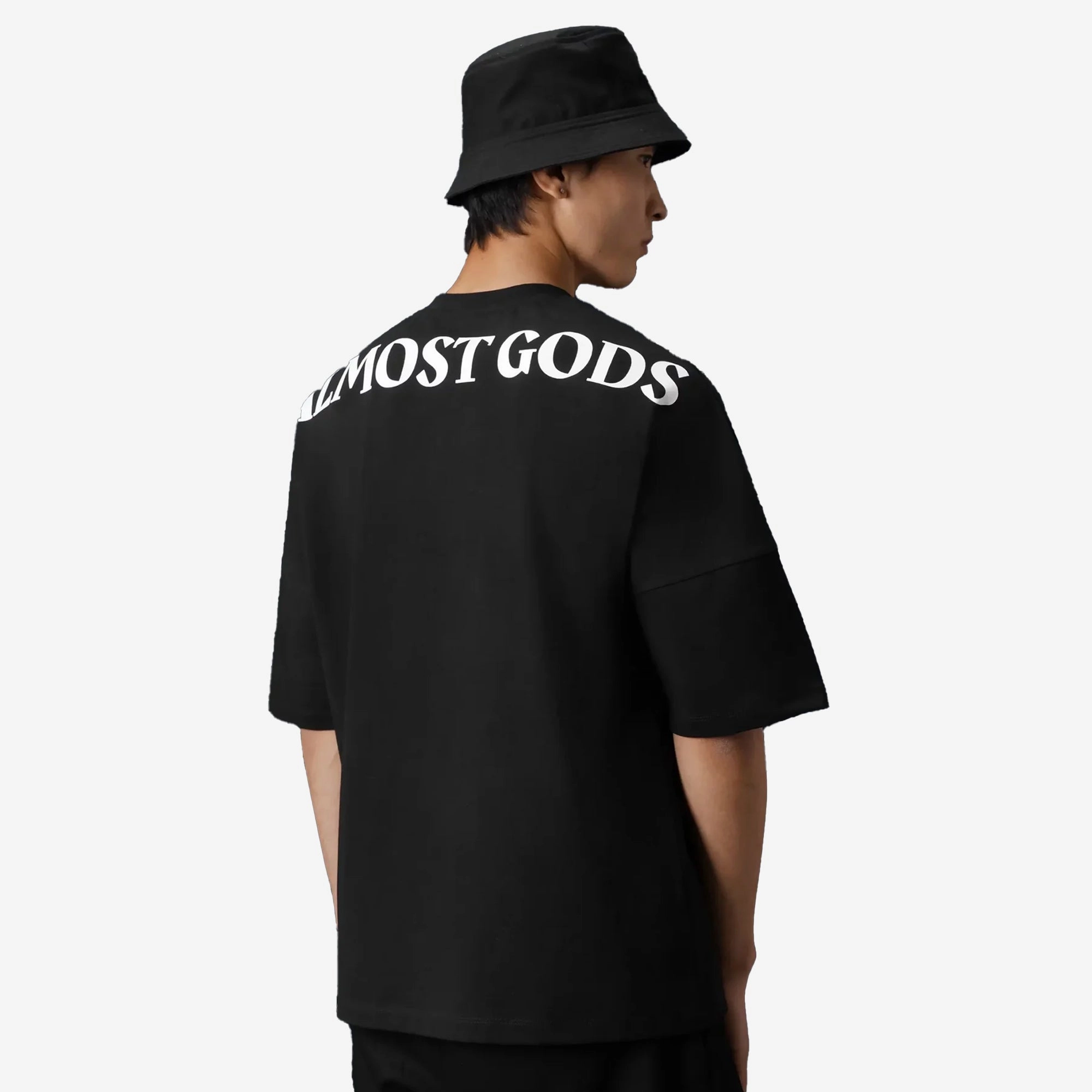 ALMOST GODS | ALMOST GODS LOGO TEE { BLACK Park Day