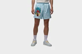 Jordan Essentials Shorts (Glacier Blue/Black) EcoFriendlyDyeProcess clean look