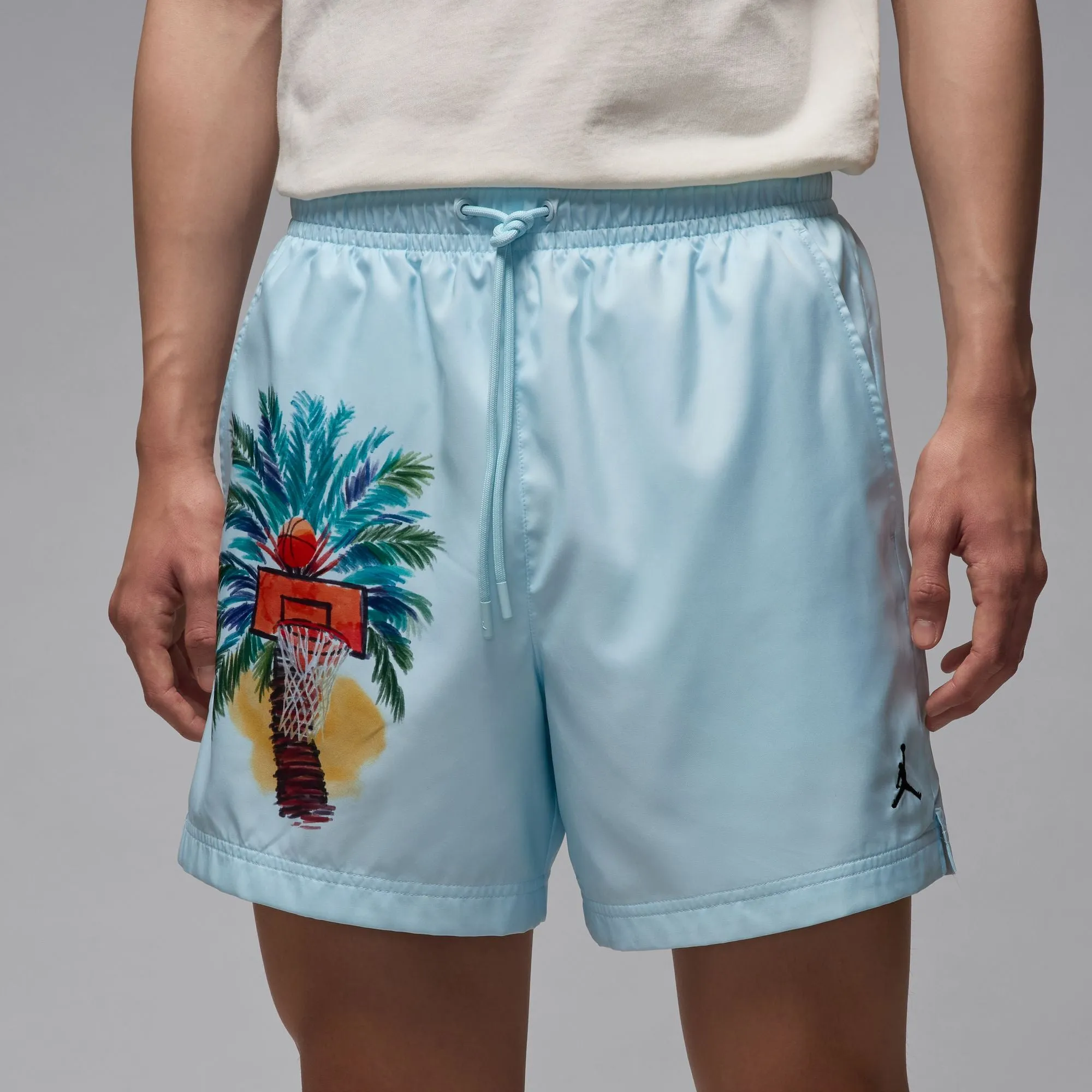Photo Fit Photo Glam Jordan Essentials Shorts (Glacier Blue/Black)