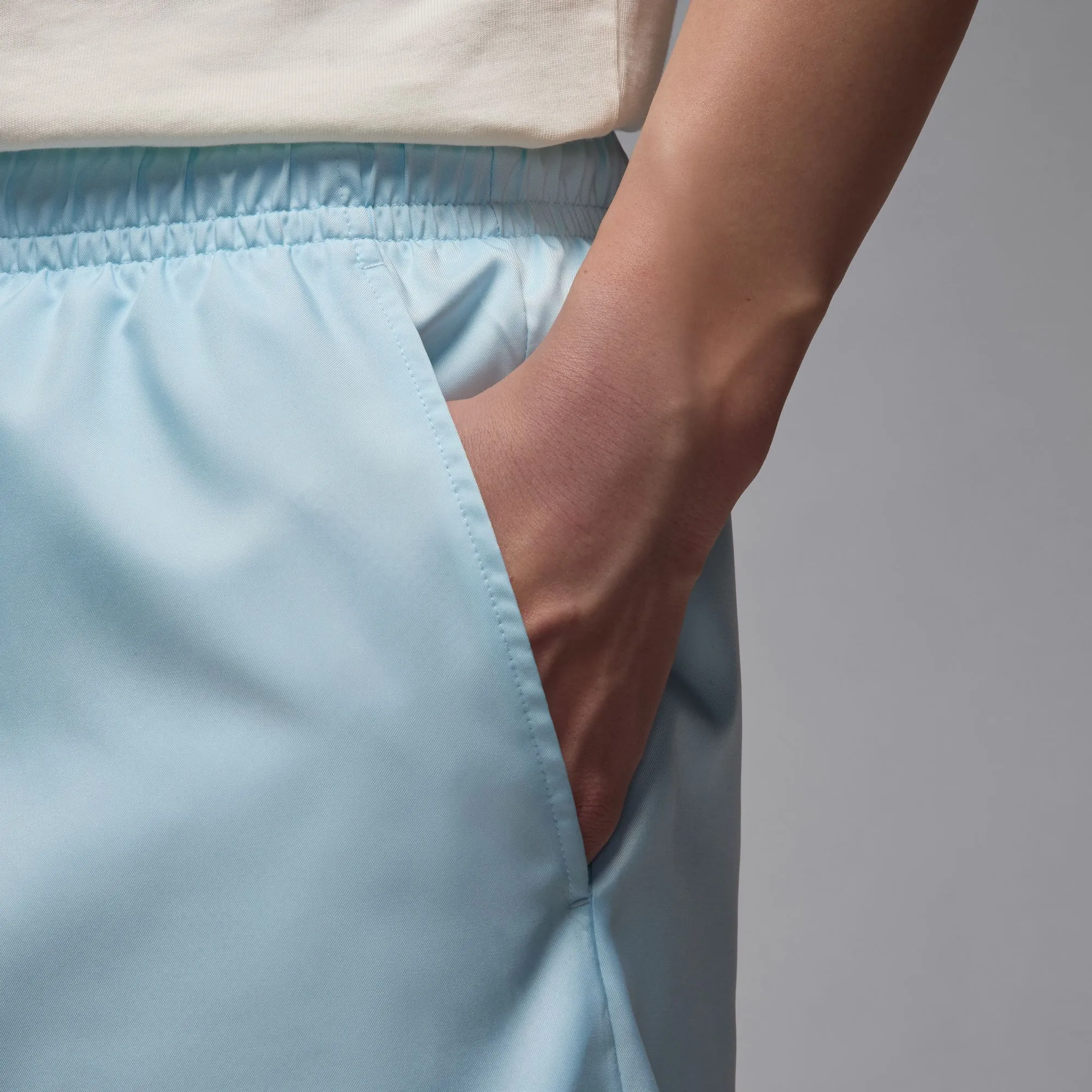 Jordan Essentials Shorts (Glacier Blue/Black) Opaque Core Joyful Mood