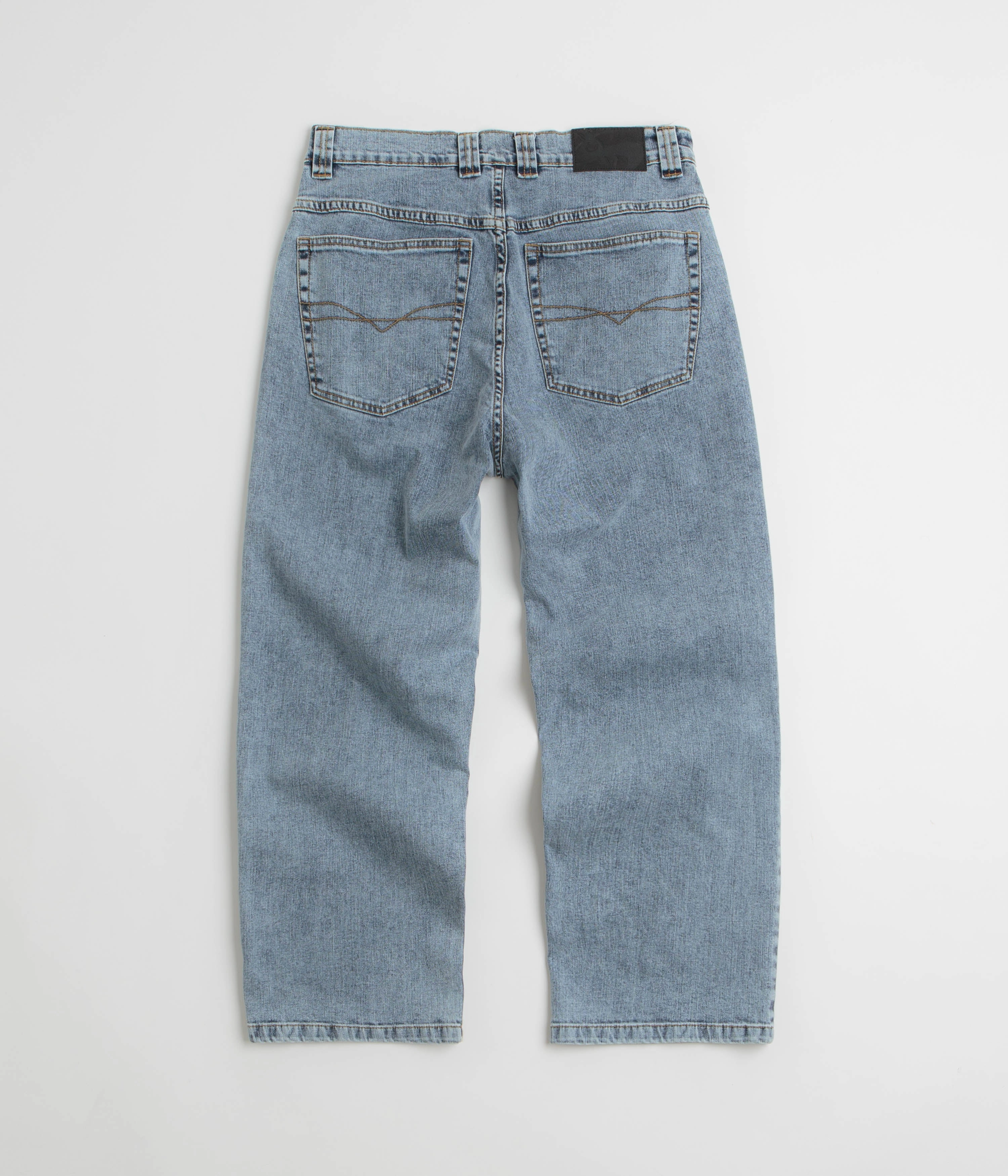 Yardsale Ivory Slub Jeans - Light Denim Smart Casual Outdoor Comfort