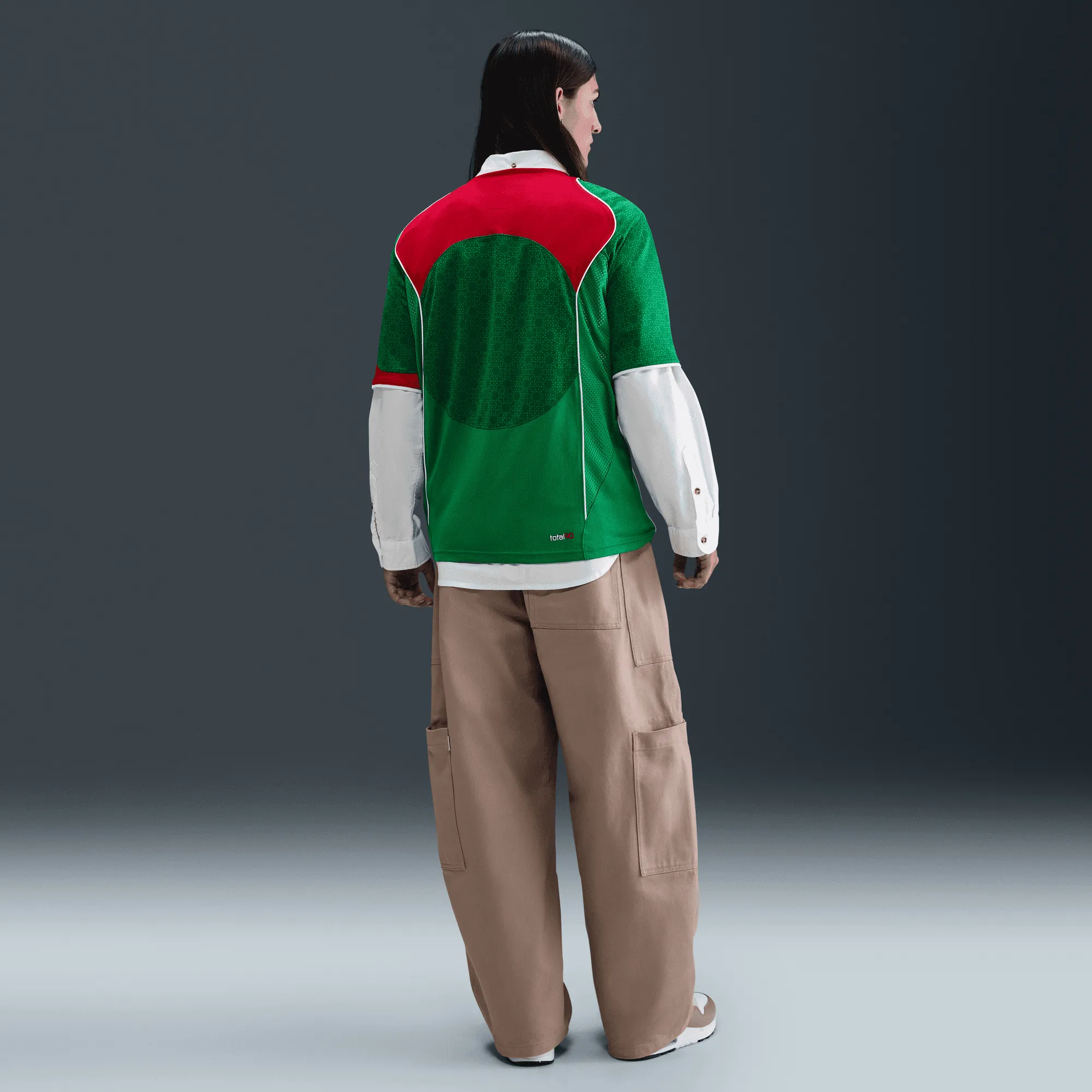 DurableCoverstitch TOTAL 90 DRI-FIT SOCCER JERSEY - CLASSIC GREEN