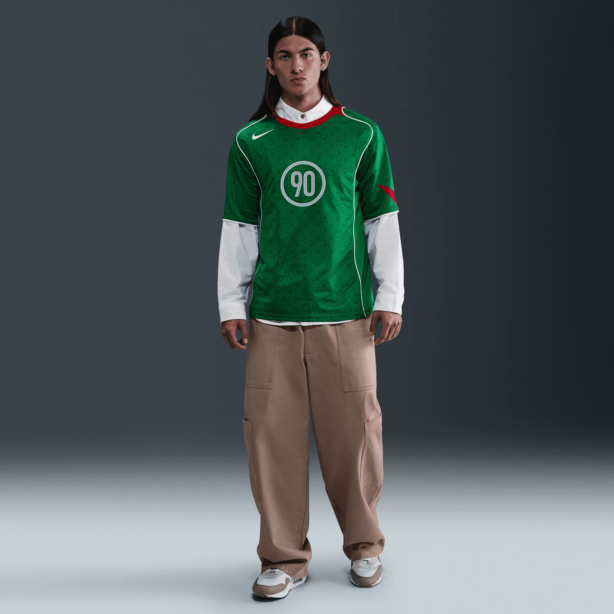TOTAL 90 DRI-FIT SOCCER JERSEY - CLASSIC GREEN Fairy Core NonRestrictiveSilhouette