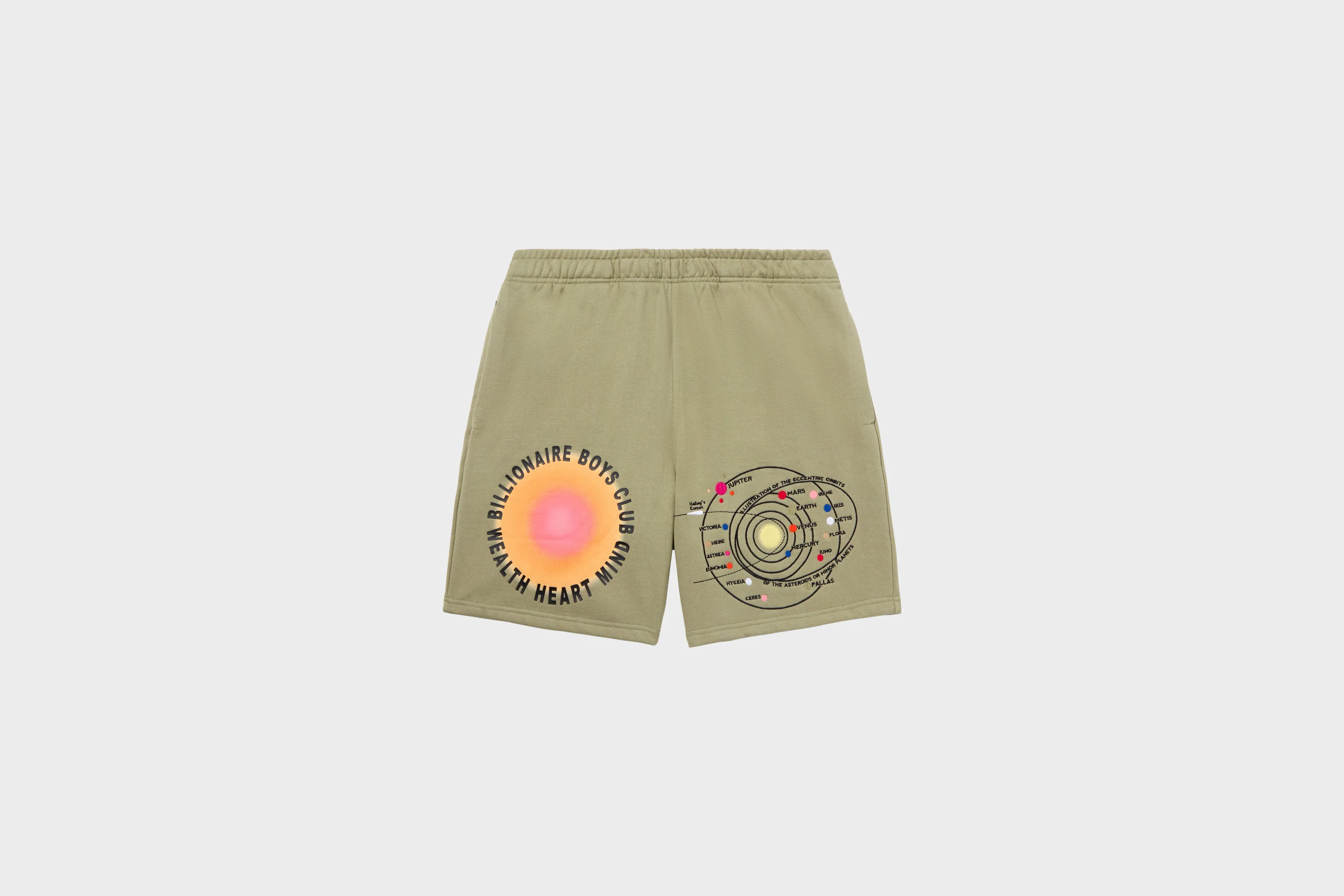 BBC - Aura Shorts (Oil Green) Campus Vibe