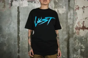 Multipurpose Layering Piece Lust Classic Logo "Neon Blue" Tee