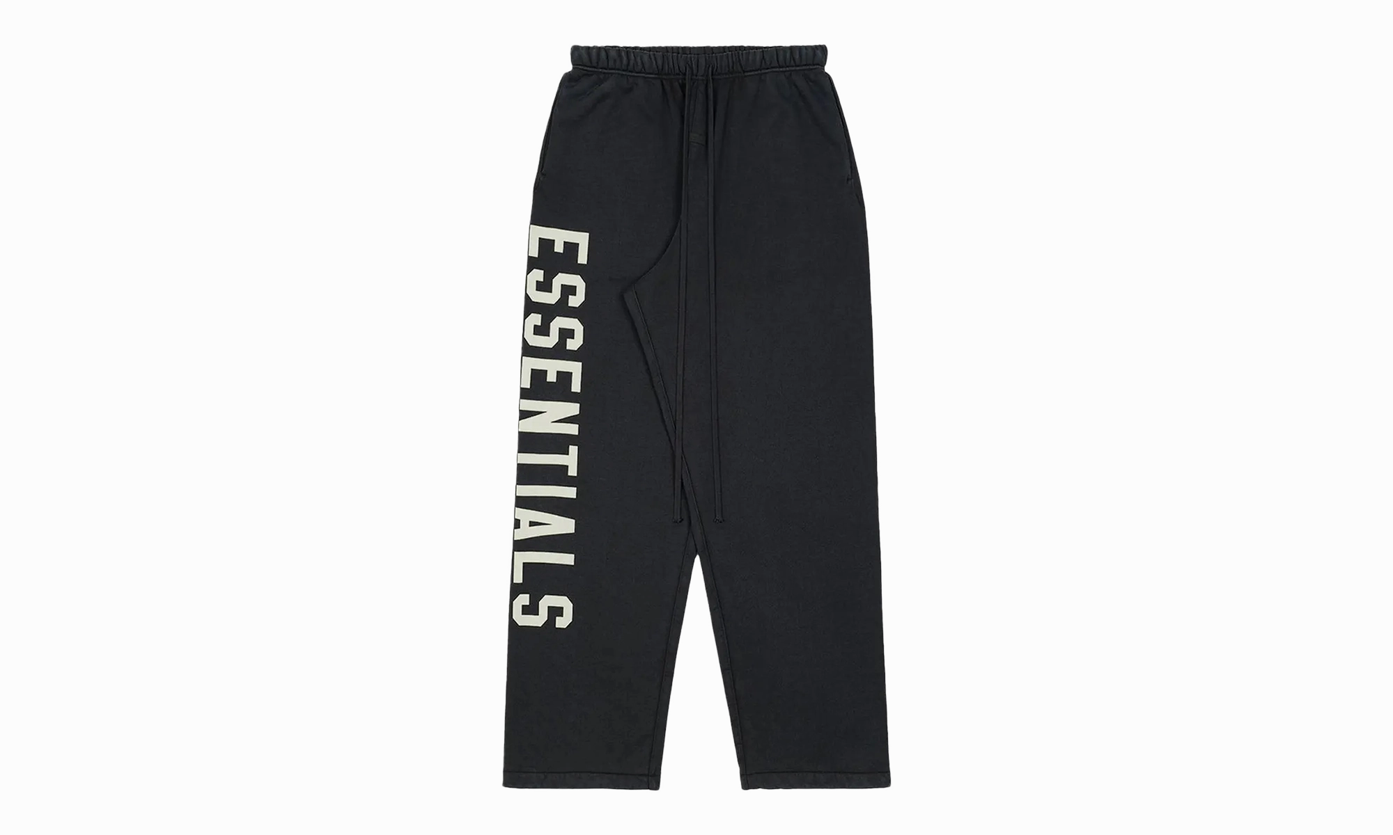 Flexible Material Essentials Heavy Fleece Relaxed Sweatpant "Black"
