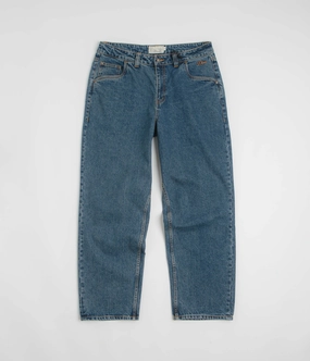 Dime Baggy Denim Pants - Knowtomatic Blue StretchMaterial