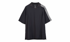 SS Cut Line Tee "Black" Sustainable Manufacturing Compression Fit