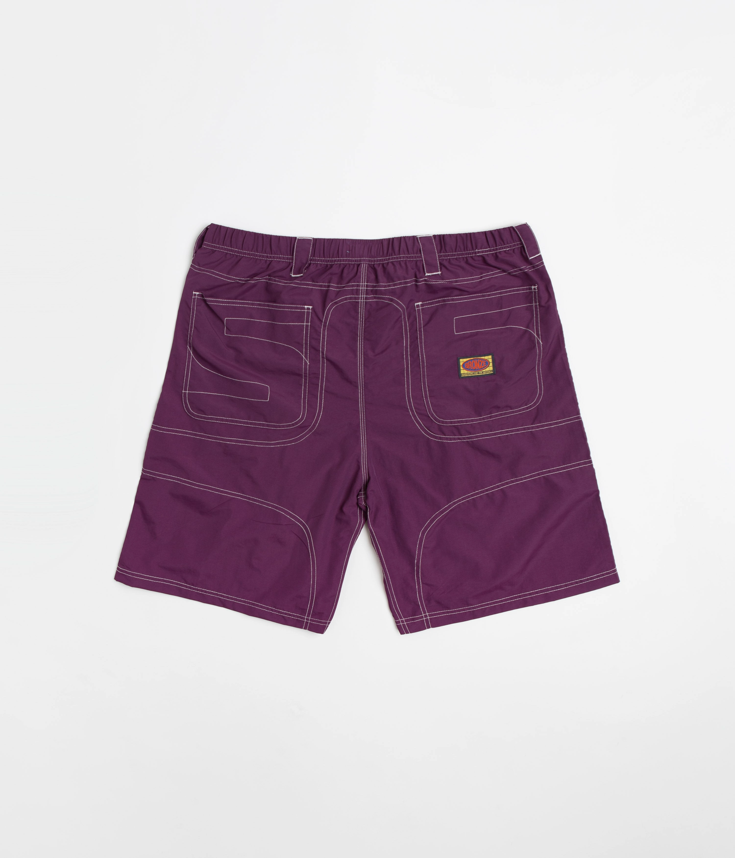 Bronze 56K Double Knee Shorts - Eggplant souvenir item